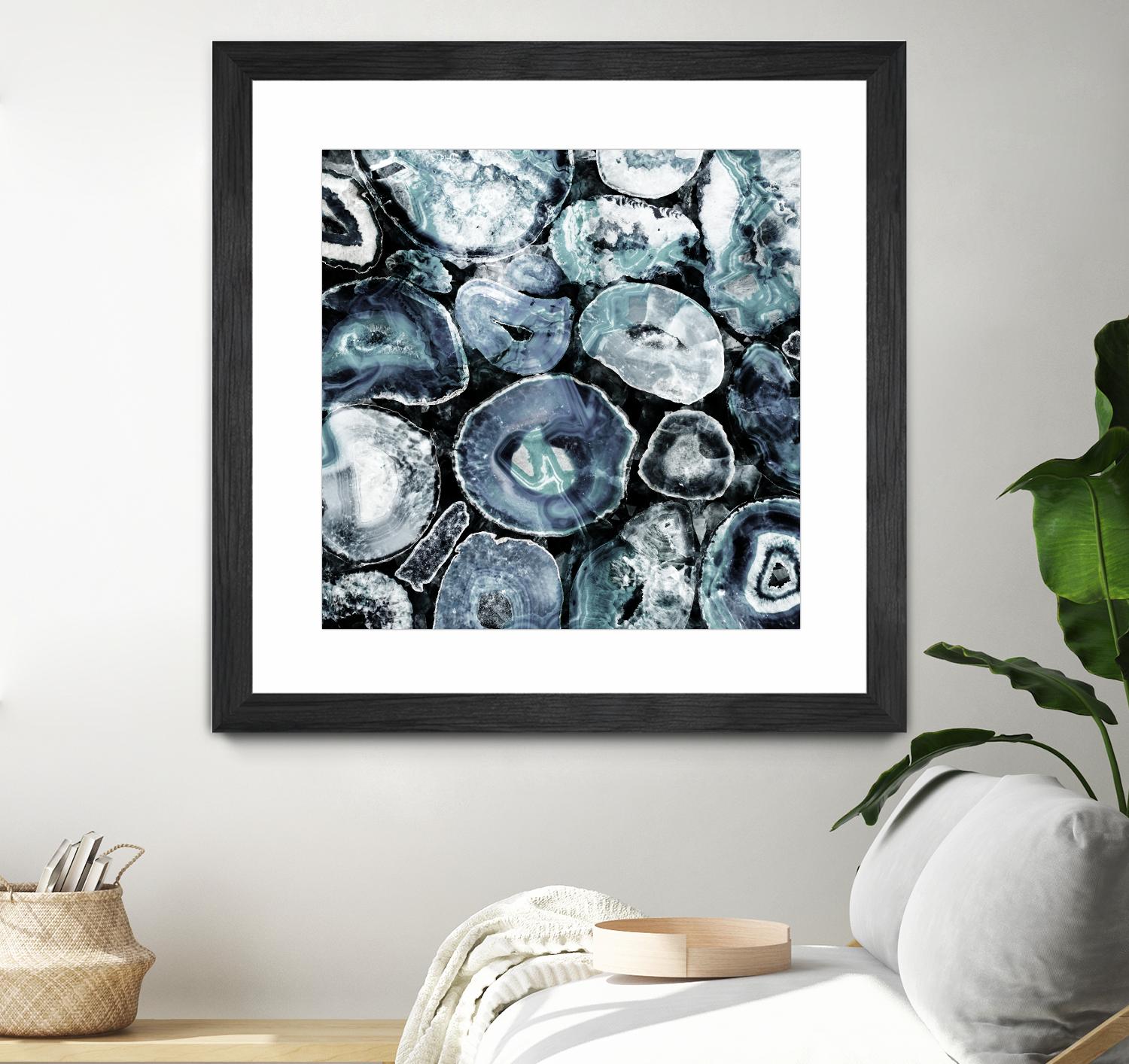 Obsidian B by GI ArtLab on GIANT ART - black abstract