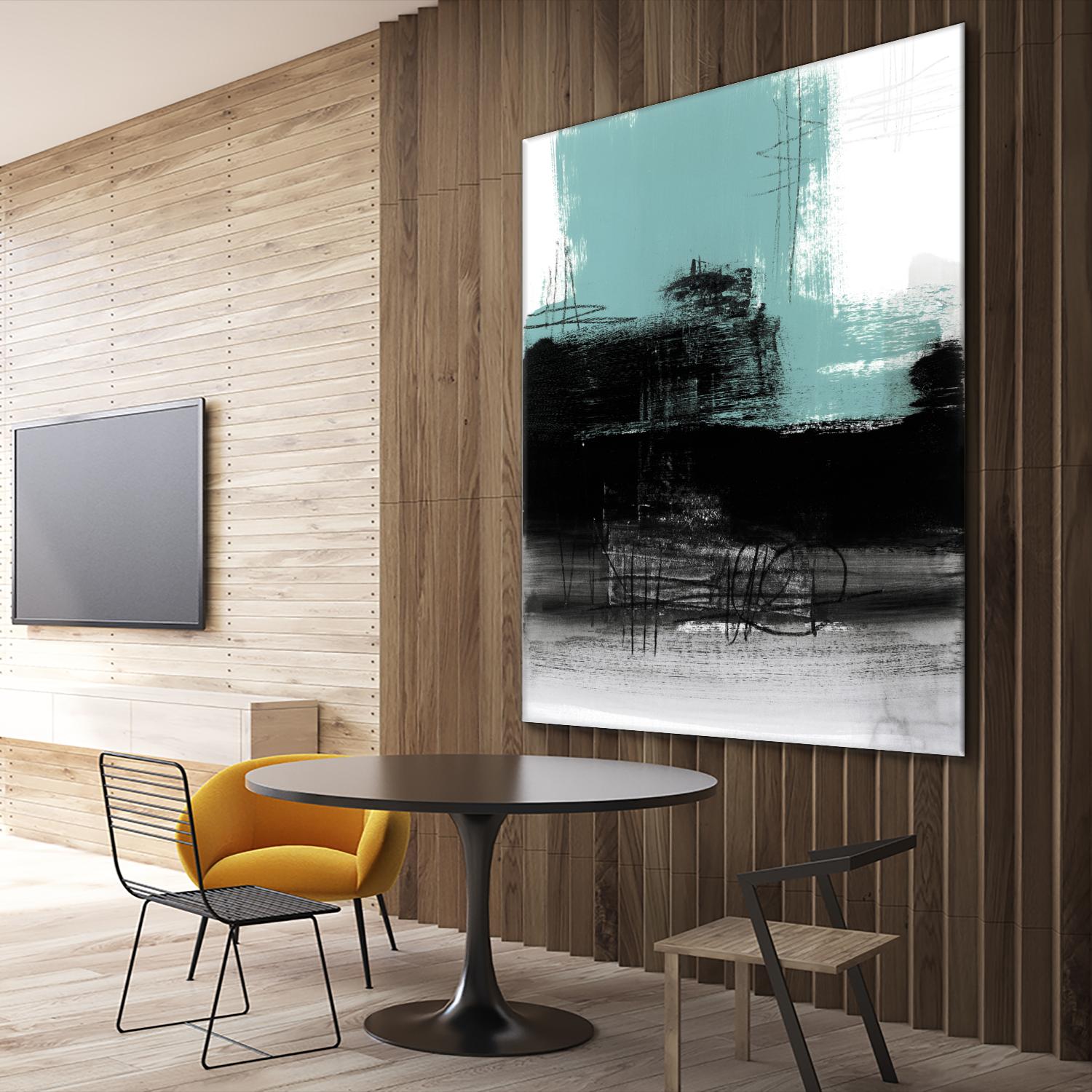 Sandstone C by Franka Palek on GIANT ART - turquoise abstract