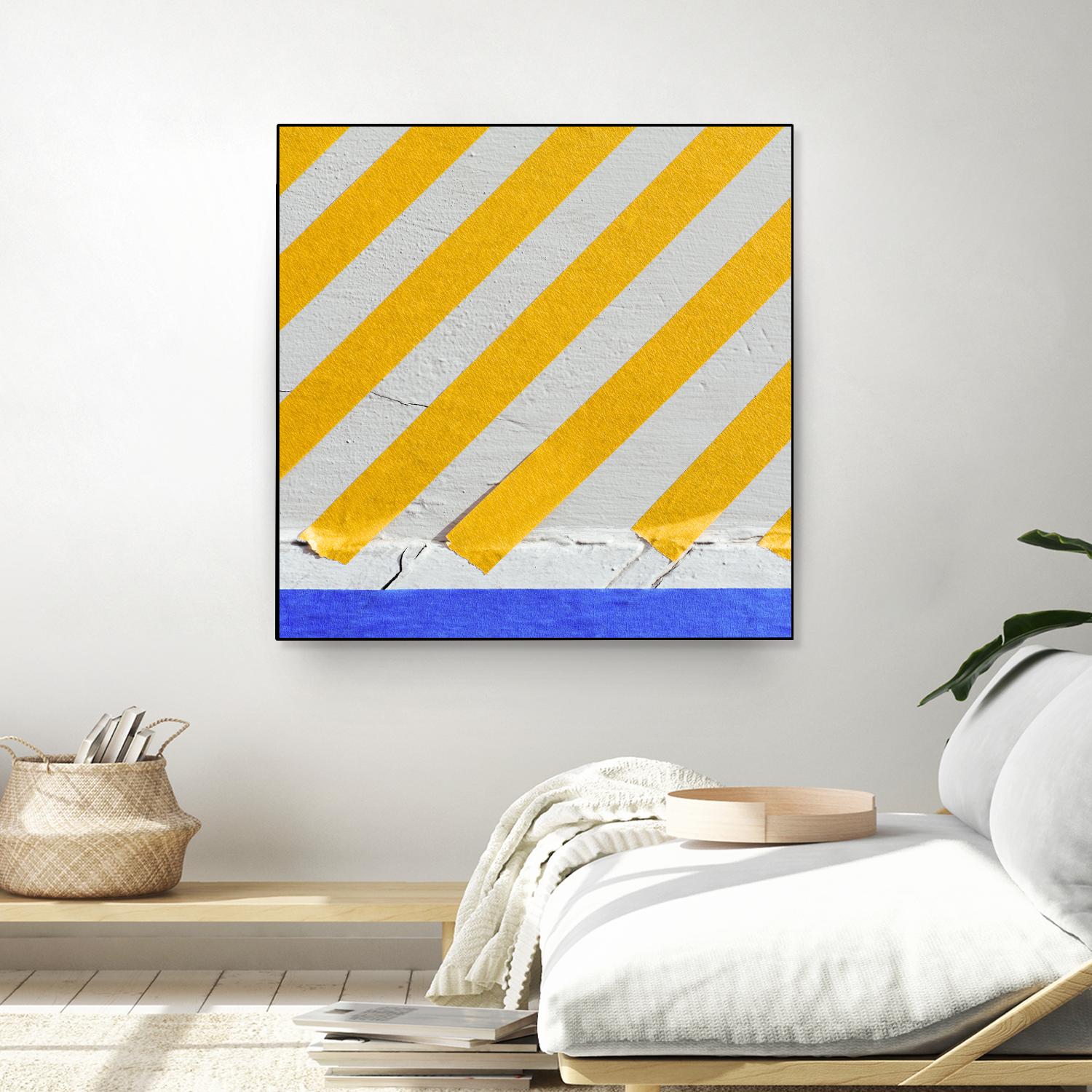 Colorwe Tape by Acer Images on GIANT ART - blue abstract