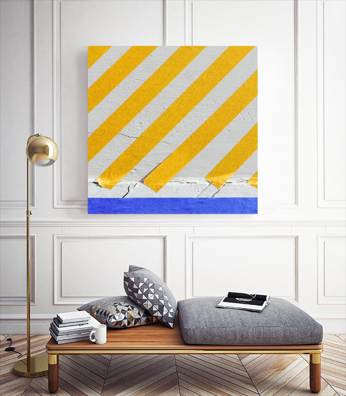 Colorwe Tape by Acer Images on GIANT ART - blue abstract