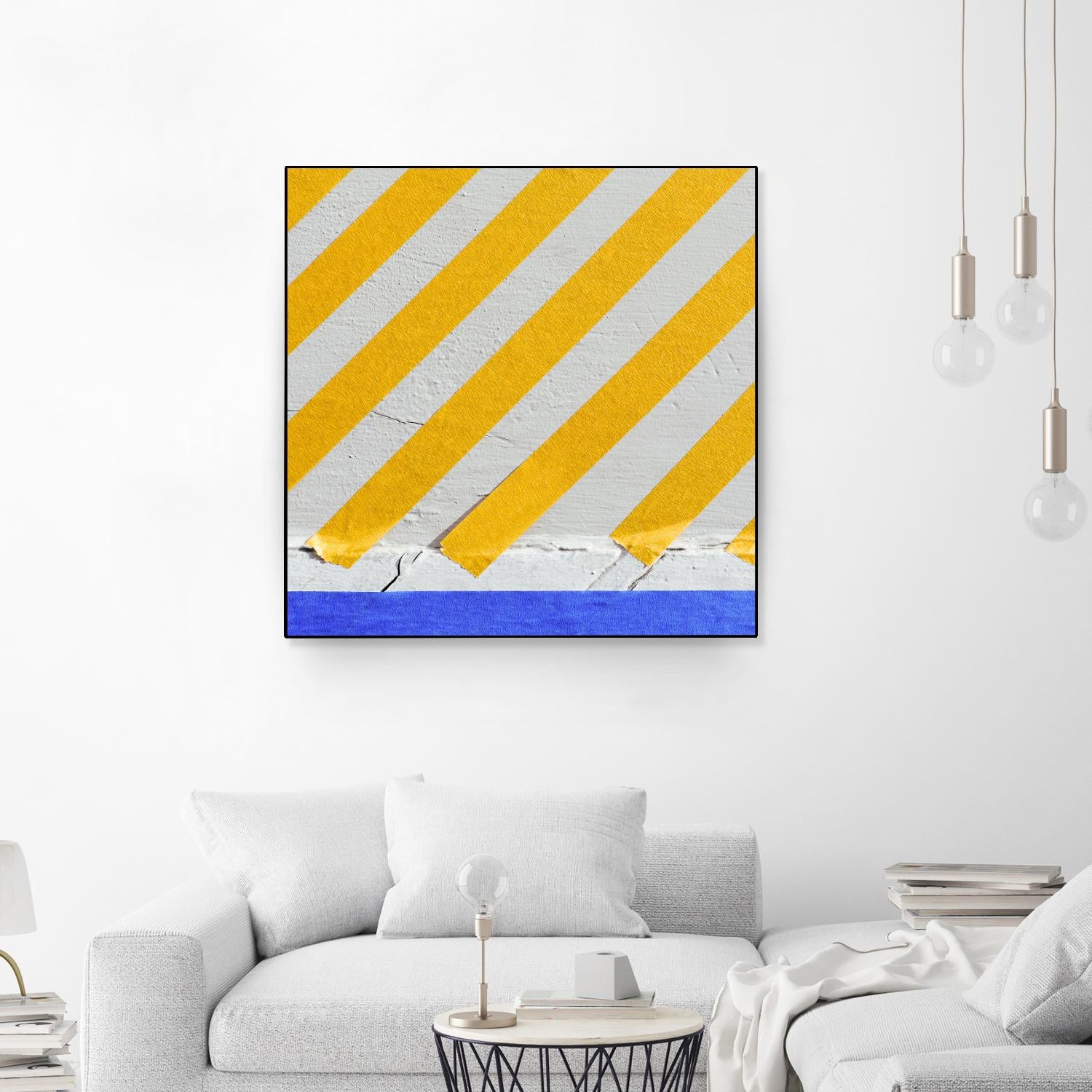 Colorwe Tape by Acer Images on GIANT ART - blue abstract