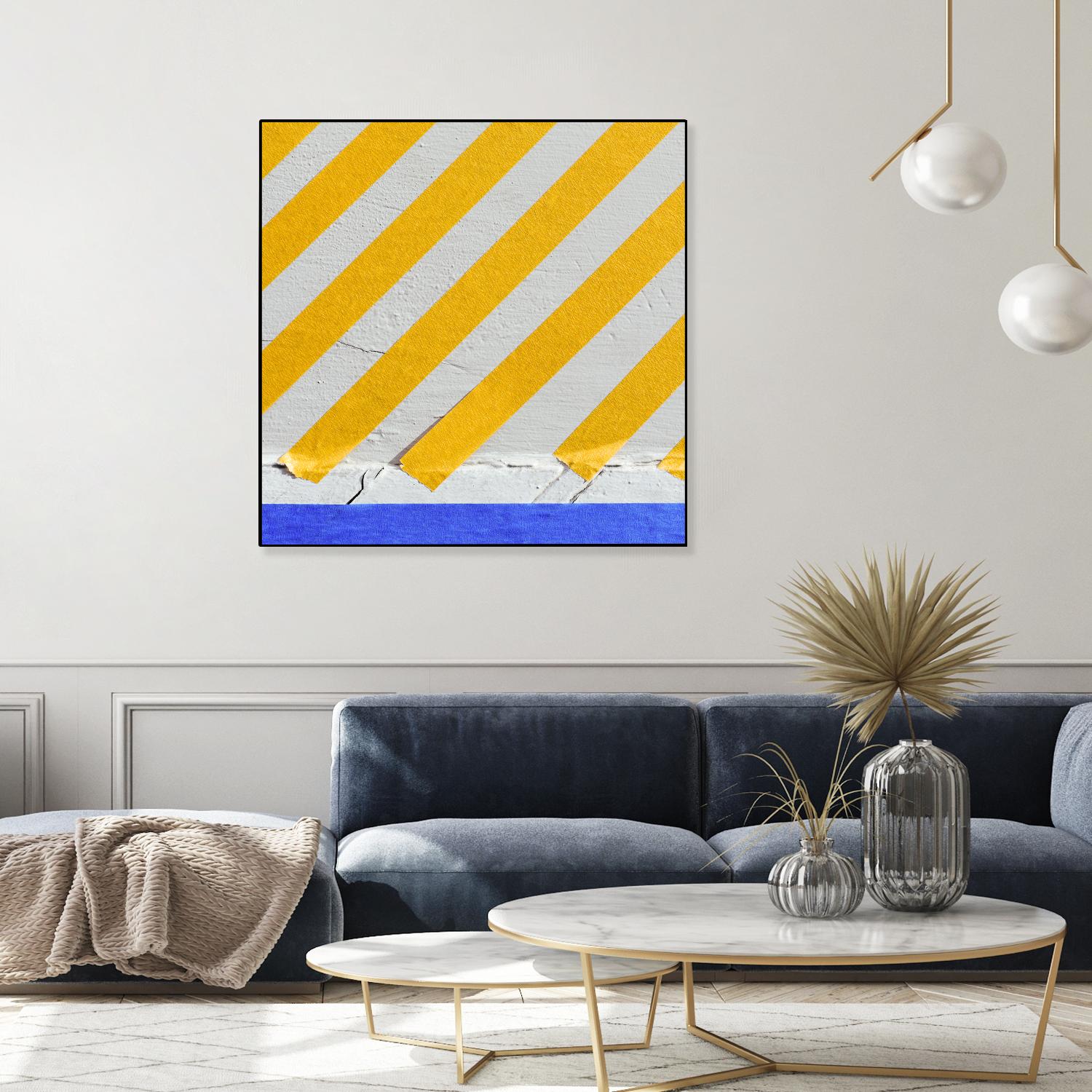 Colorwe Tape by Acer Images on GIANT ART - blue abstract