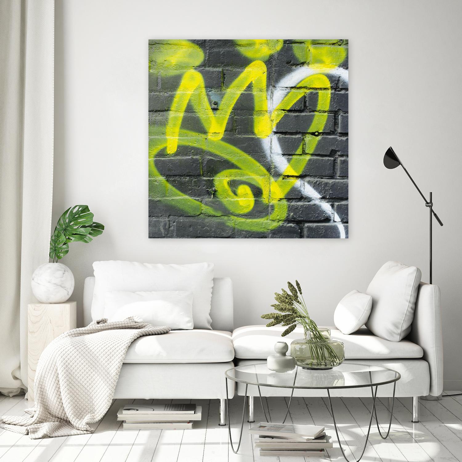 Graffiti Study 2 by Acer Images on GIANT ART - grey abstract