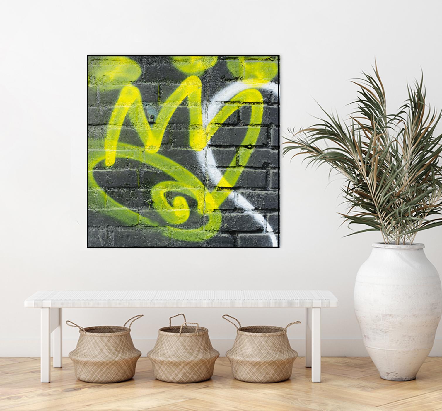 Graffiti Study 2 by Acer Images on GIANT ART - grey abstract