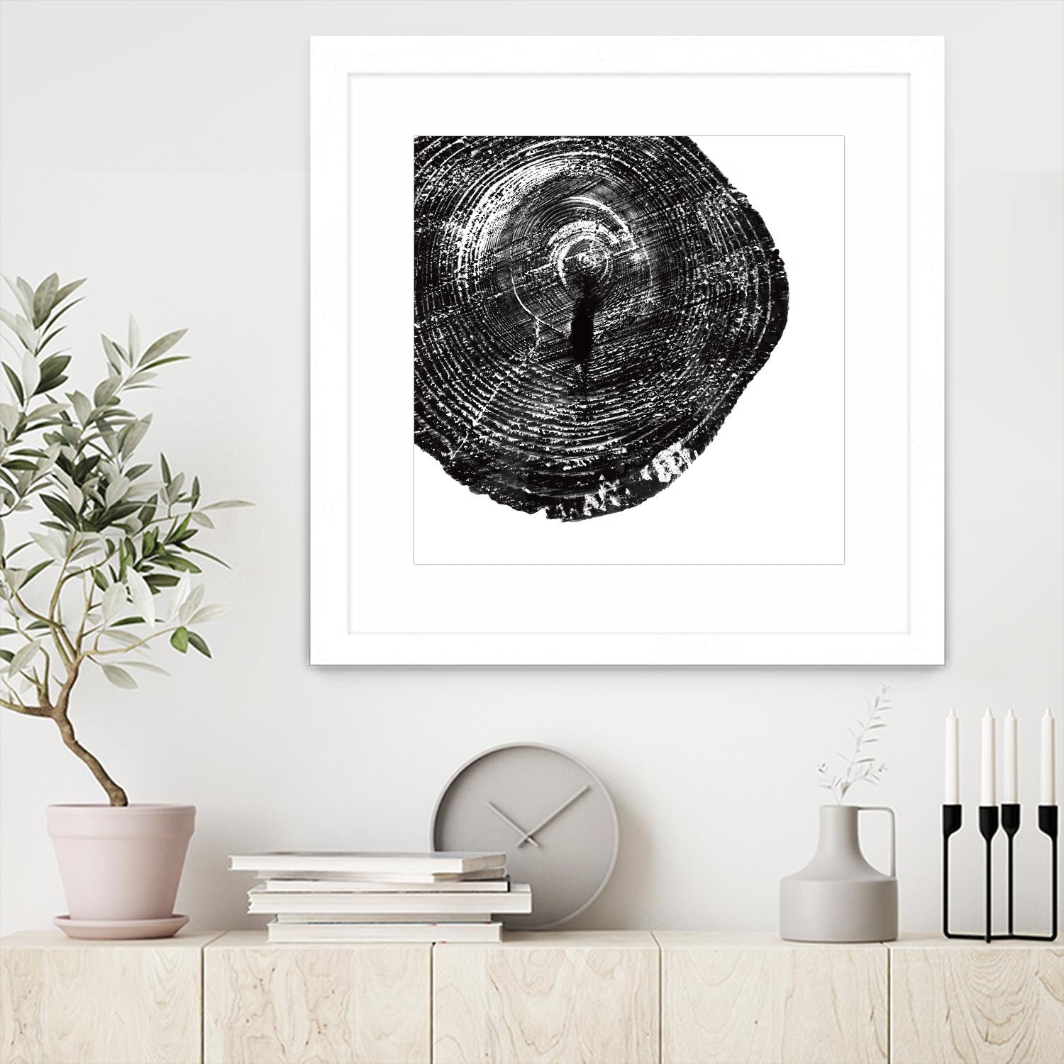 Chopped 60 by GI ArtLab on GIANT ART - white trees