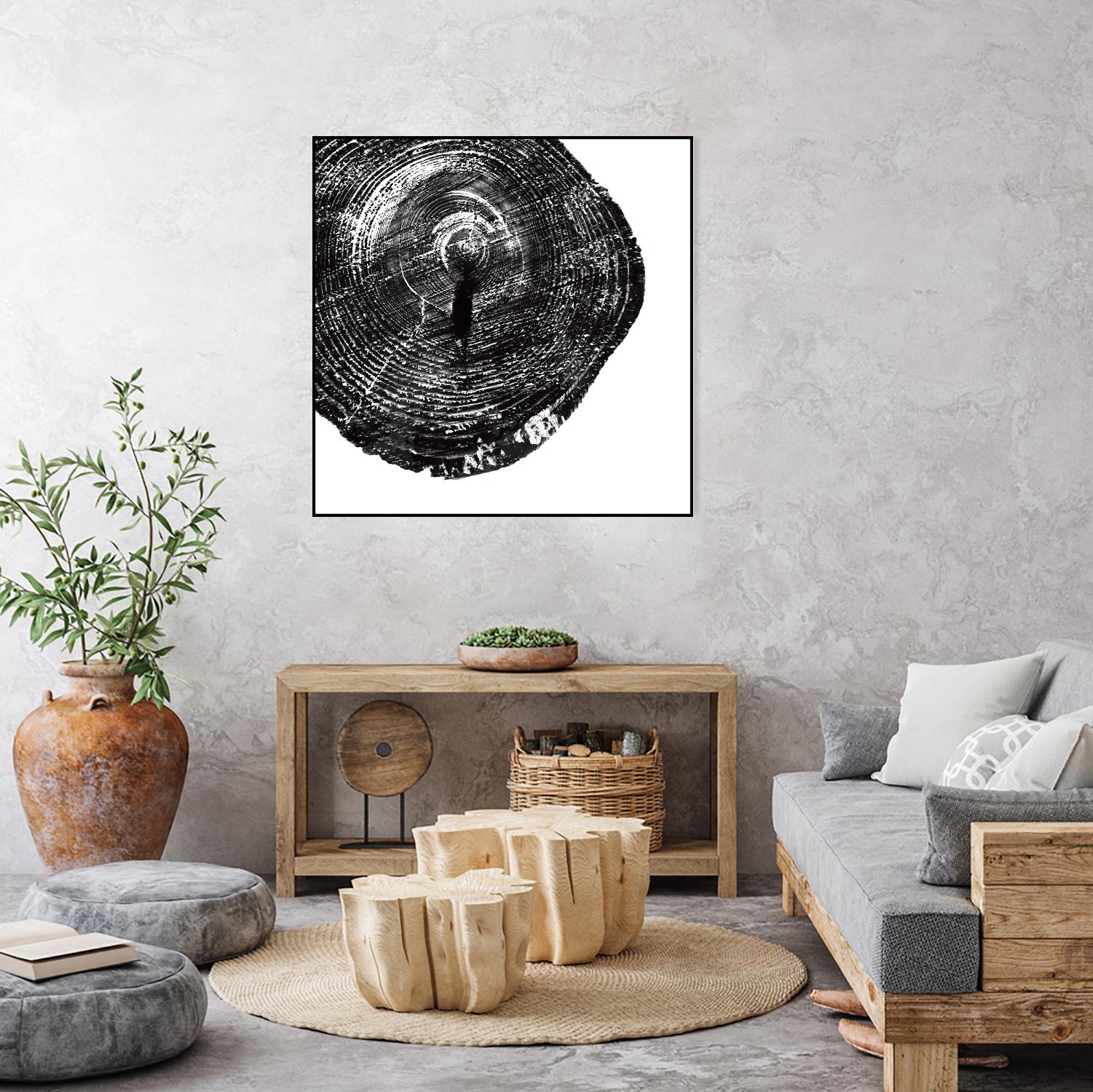 Chopped 60 by GI ArtLab on GIANT ART - white trees