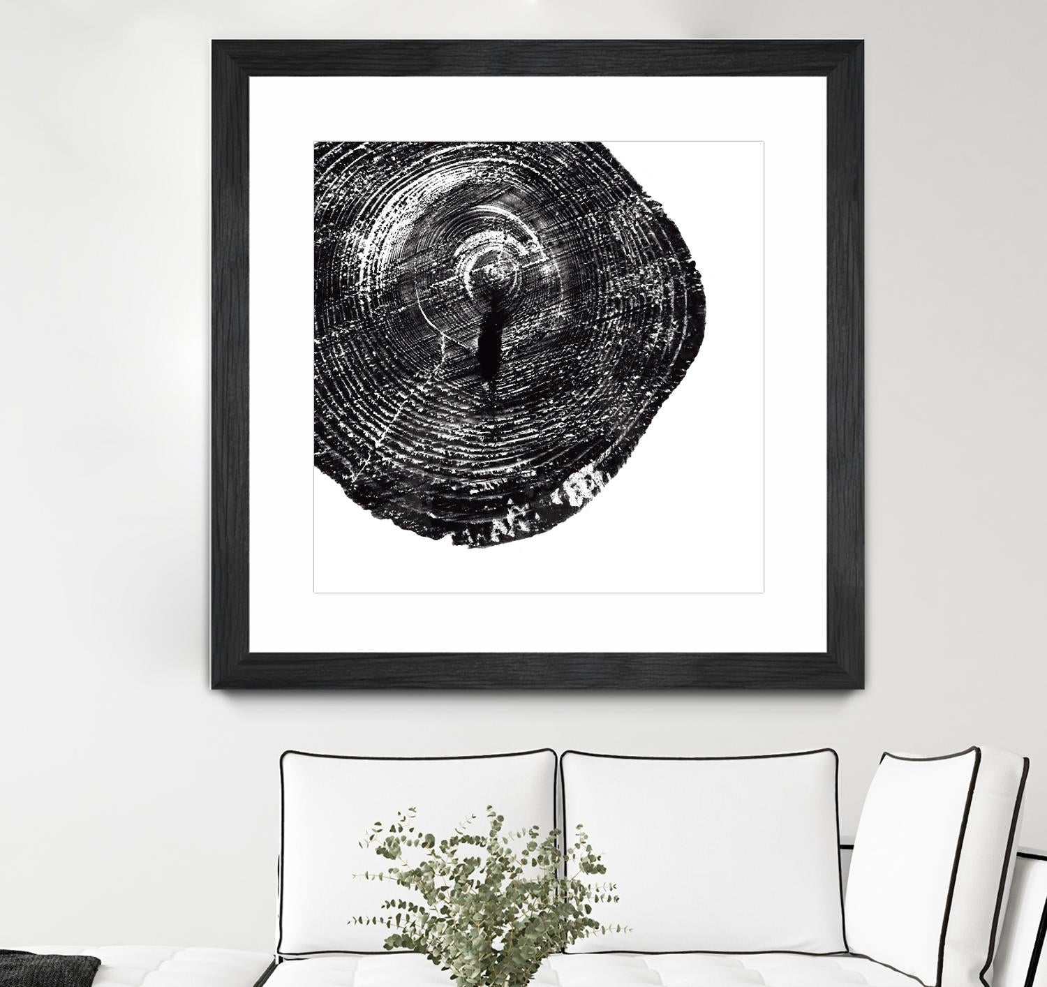 Chopped 60 by GI ArtLab on GIANT ART - white trees