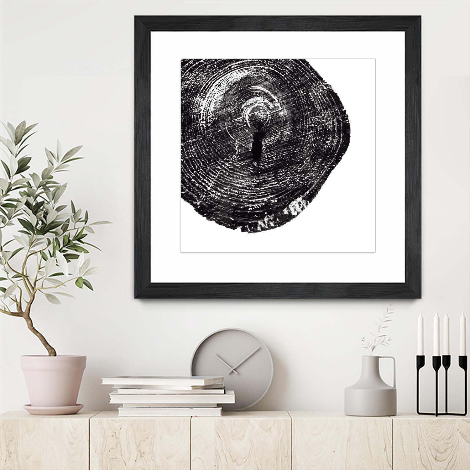 Chopped 60 by GI ArtLab on GIANT ART - white trees