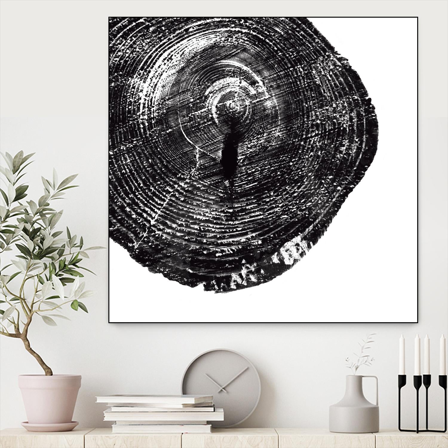 Chopped 60 by GI ArtLab on GIANT ART - white trees