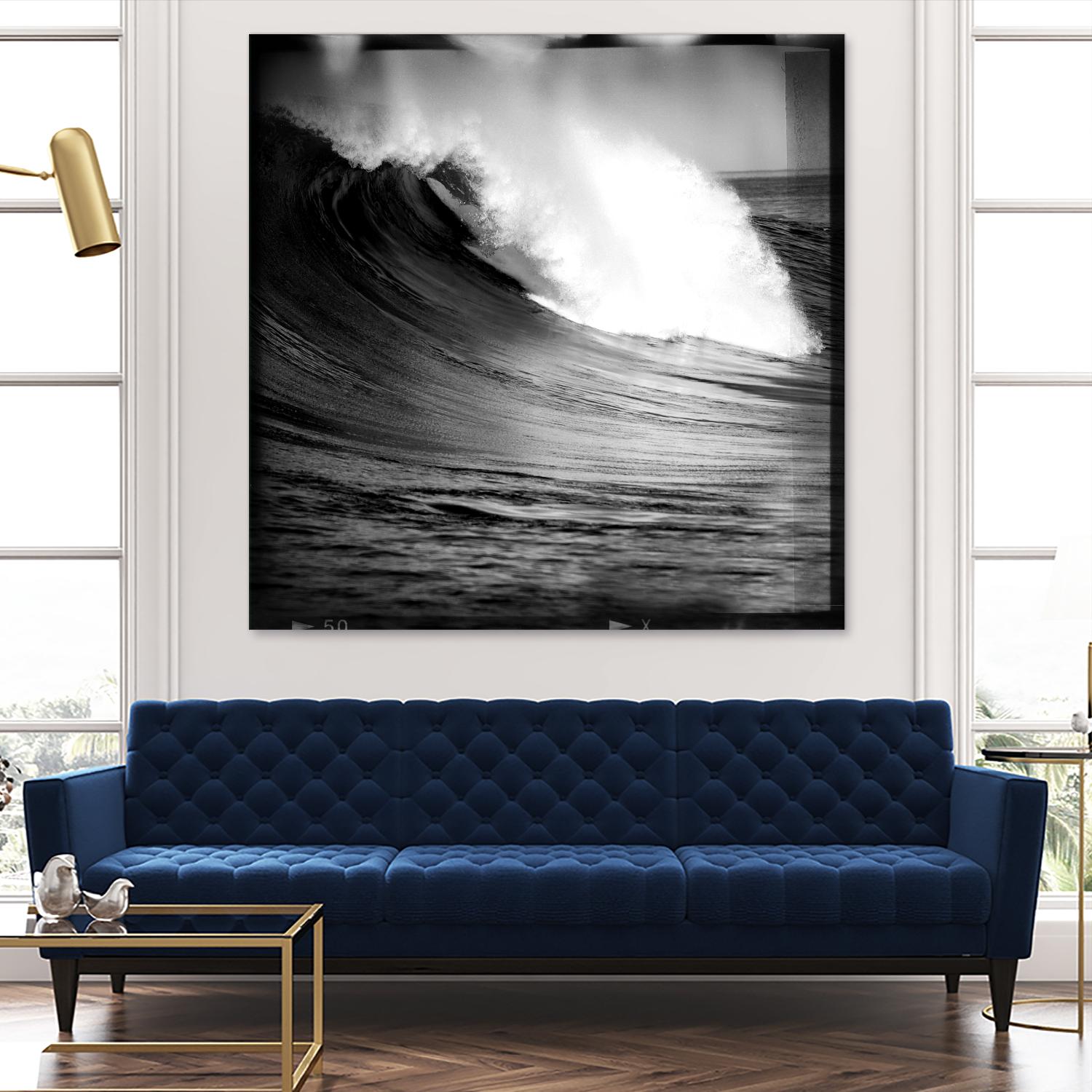 Wish You Were Here 8 by GI ArtLab on GIANT ART - black sea scene