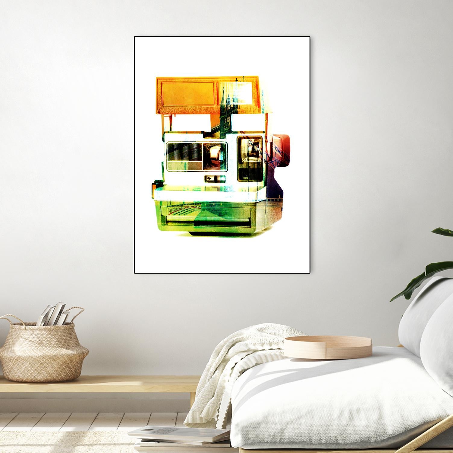 Instant London by GI ArtLab on GIANT ART - white pop art - alternative