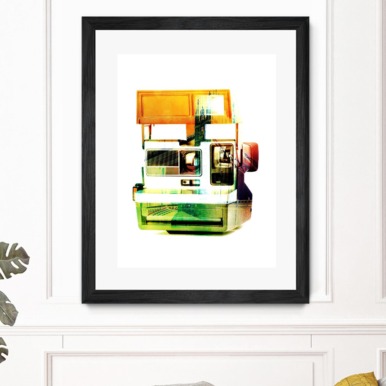 Instant London by GI ArtLab on GIANT ART - white pop art - alternative