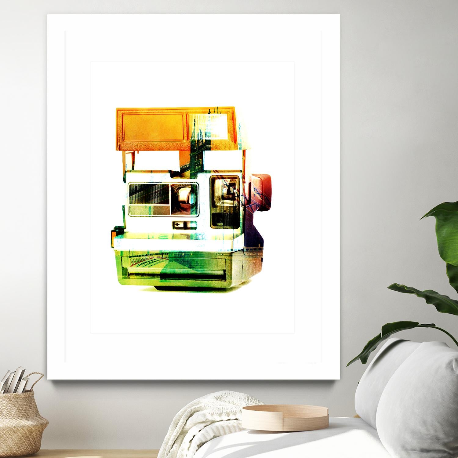 Instant London by GI ArtLab on GIANT ART - white pop art - alternative