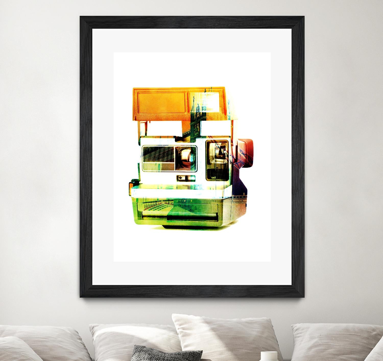 Instant London by GI ArtLab on GIANT ART - white pop art - alternative