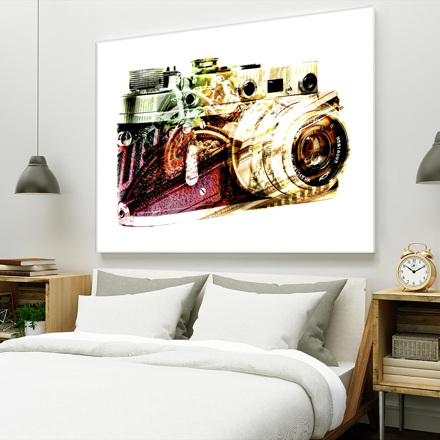 Grand Central Snapshot by GI ArtLab on GIANT ART - yellow pop art - alternative