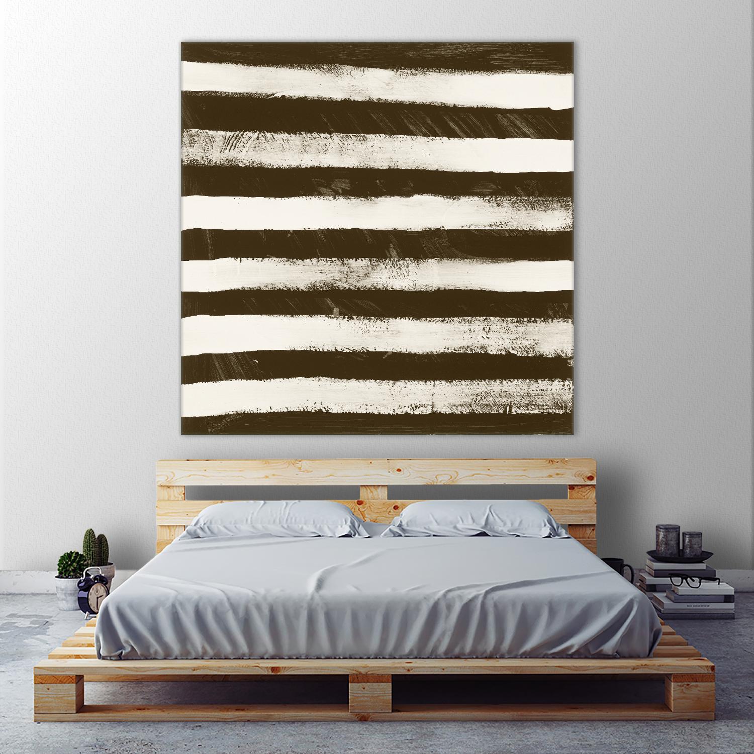 Sepia A by Franka Palek on GIANT ART - beige abstract