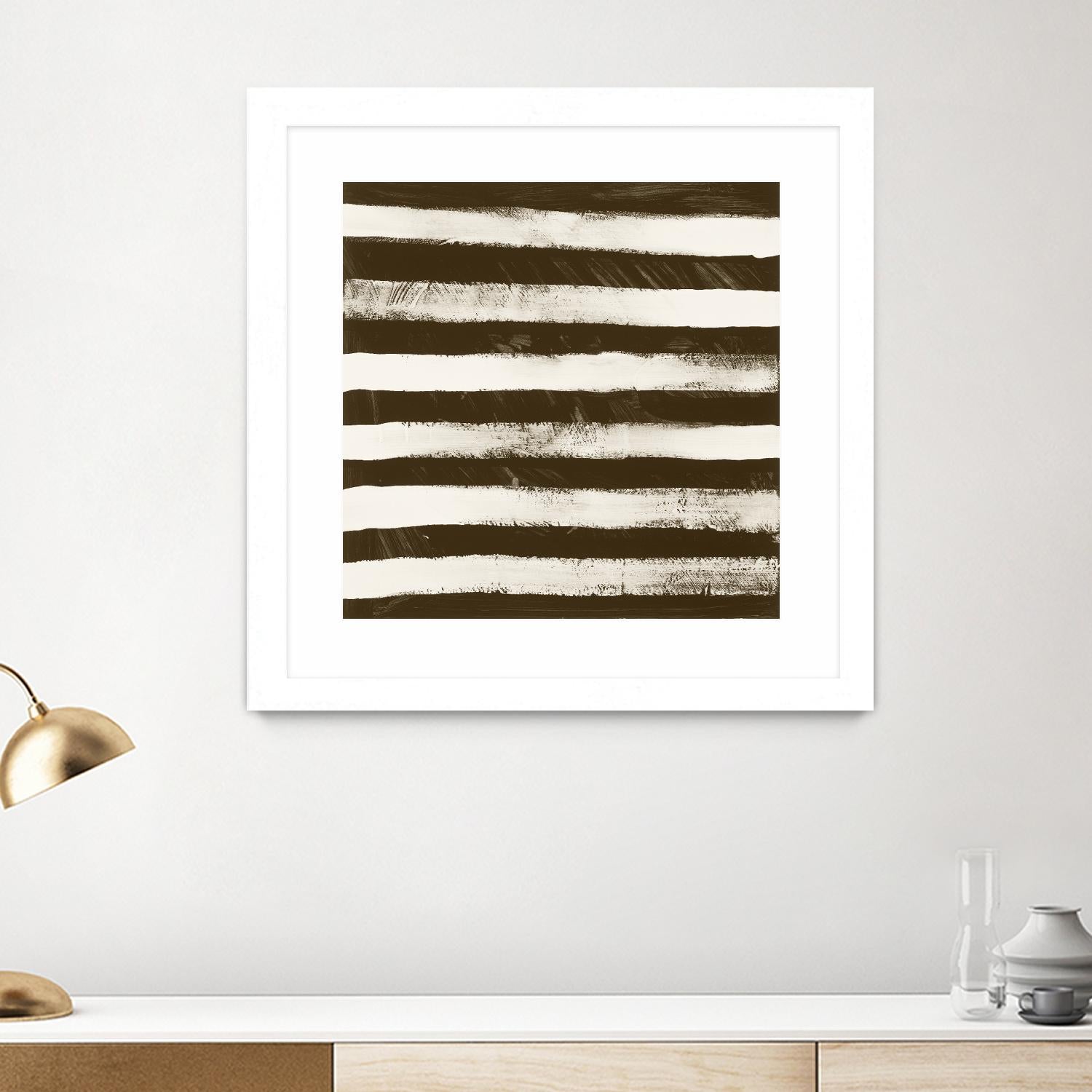 Sepia A by Franka Palek on GIANT ART - beige abstract