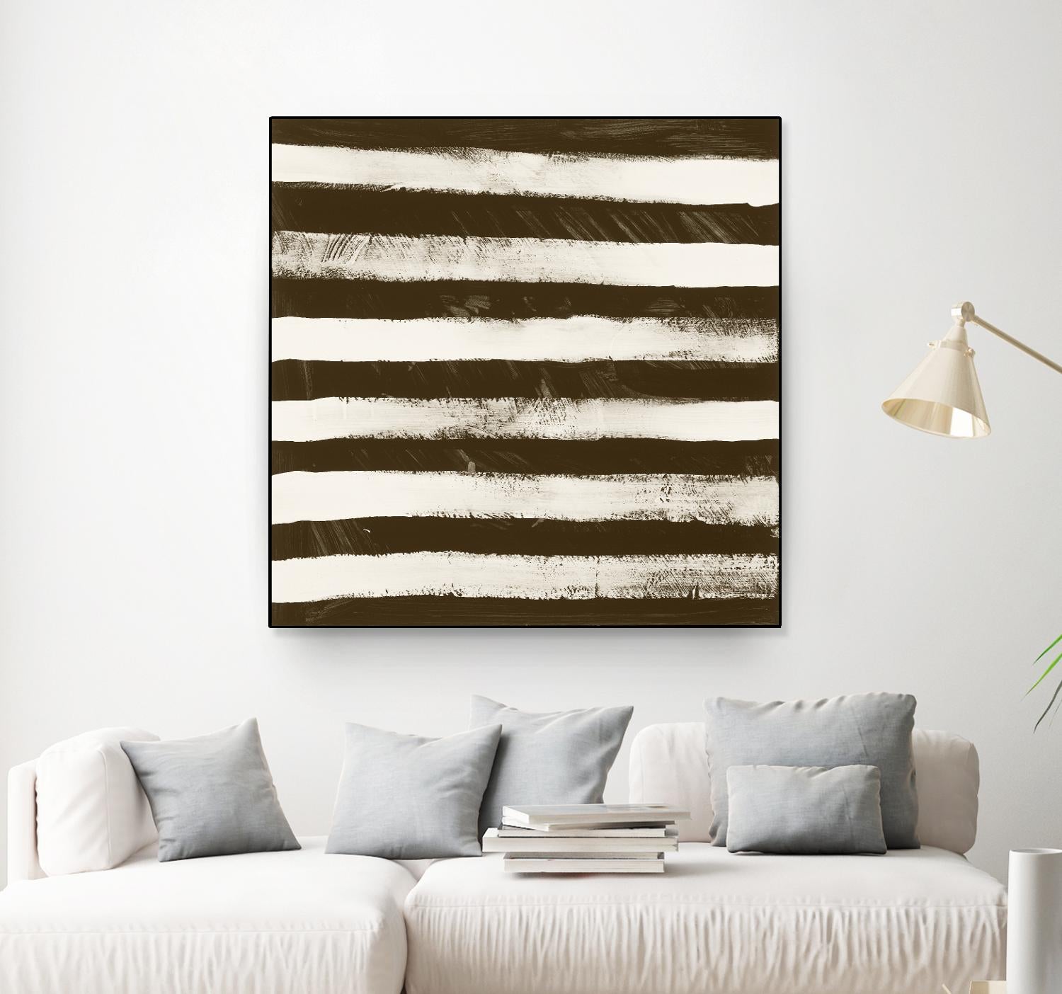 Sepia A by Franka Palek on GIANT ART - beige abstract