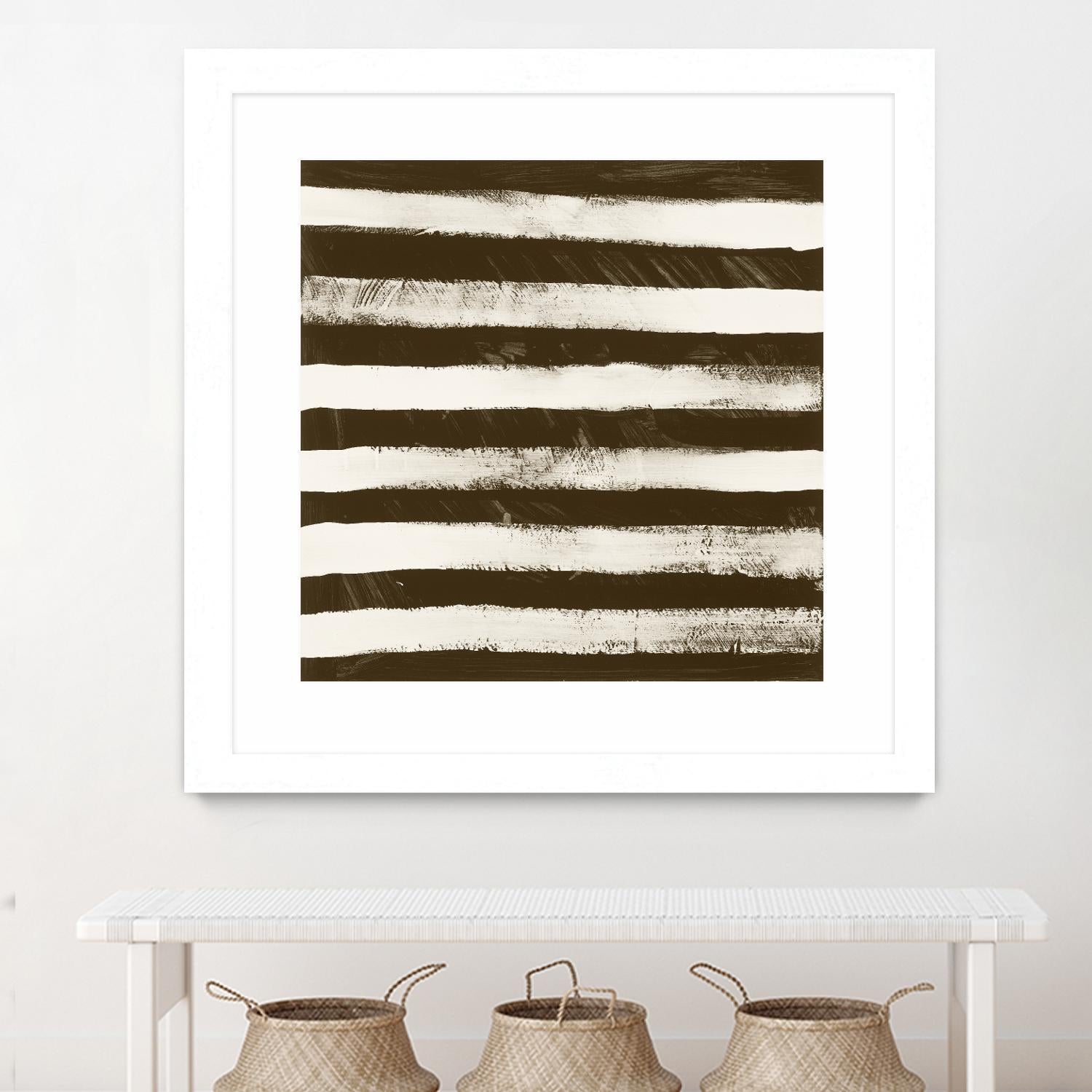 Sepia A by Franka Palek on GIANT ART - beige abstract