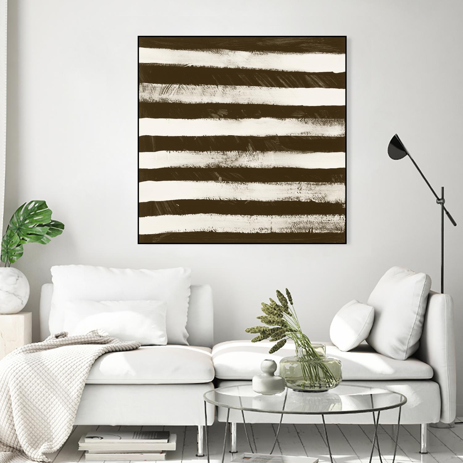 Sepia A by Franka Palek on GIANT ART - beige abstract