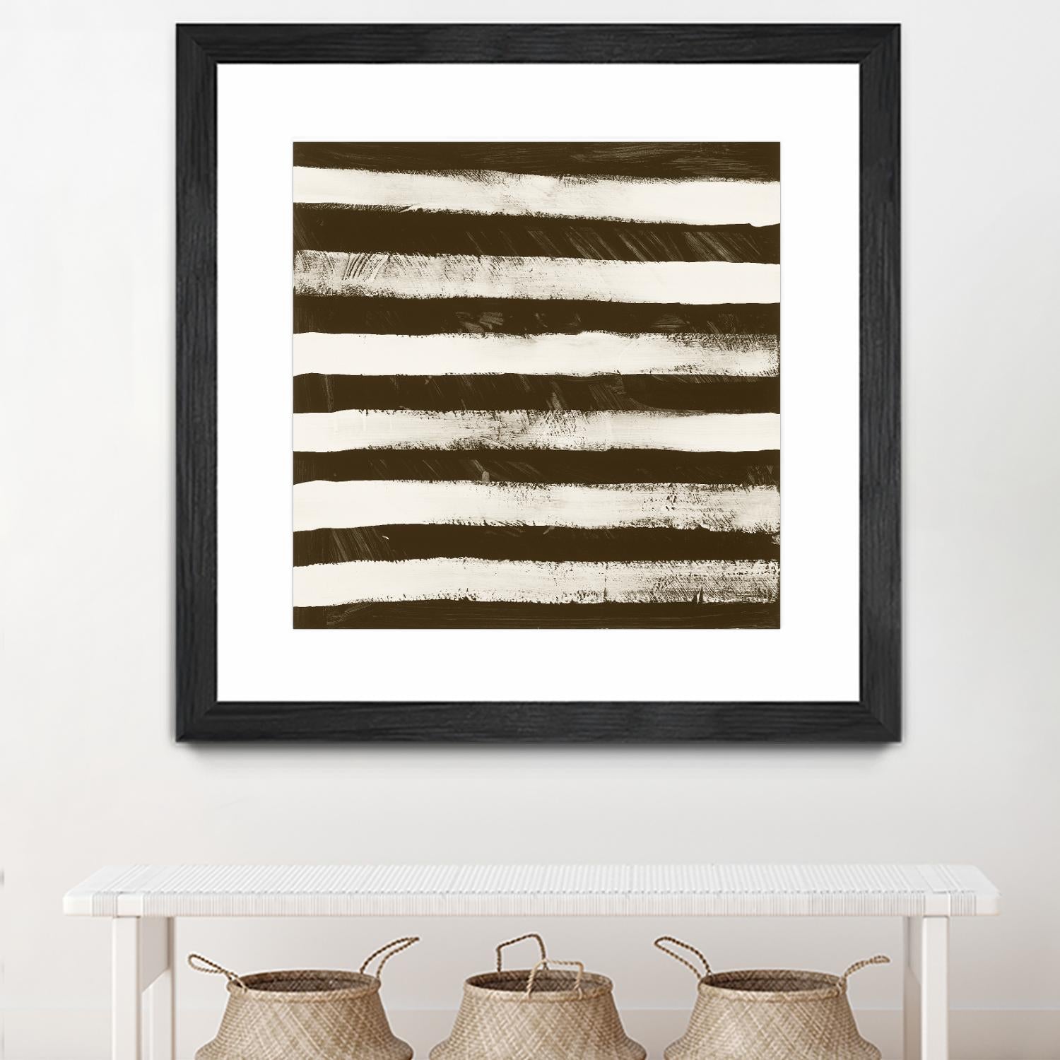 Sepia A by Franka Palek on GIANT ART - beige abstract