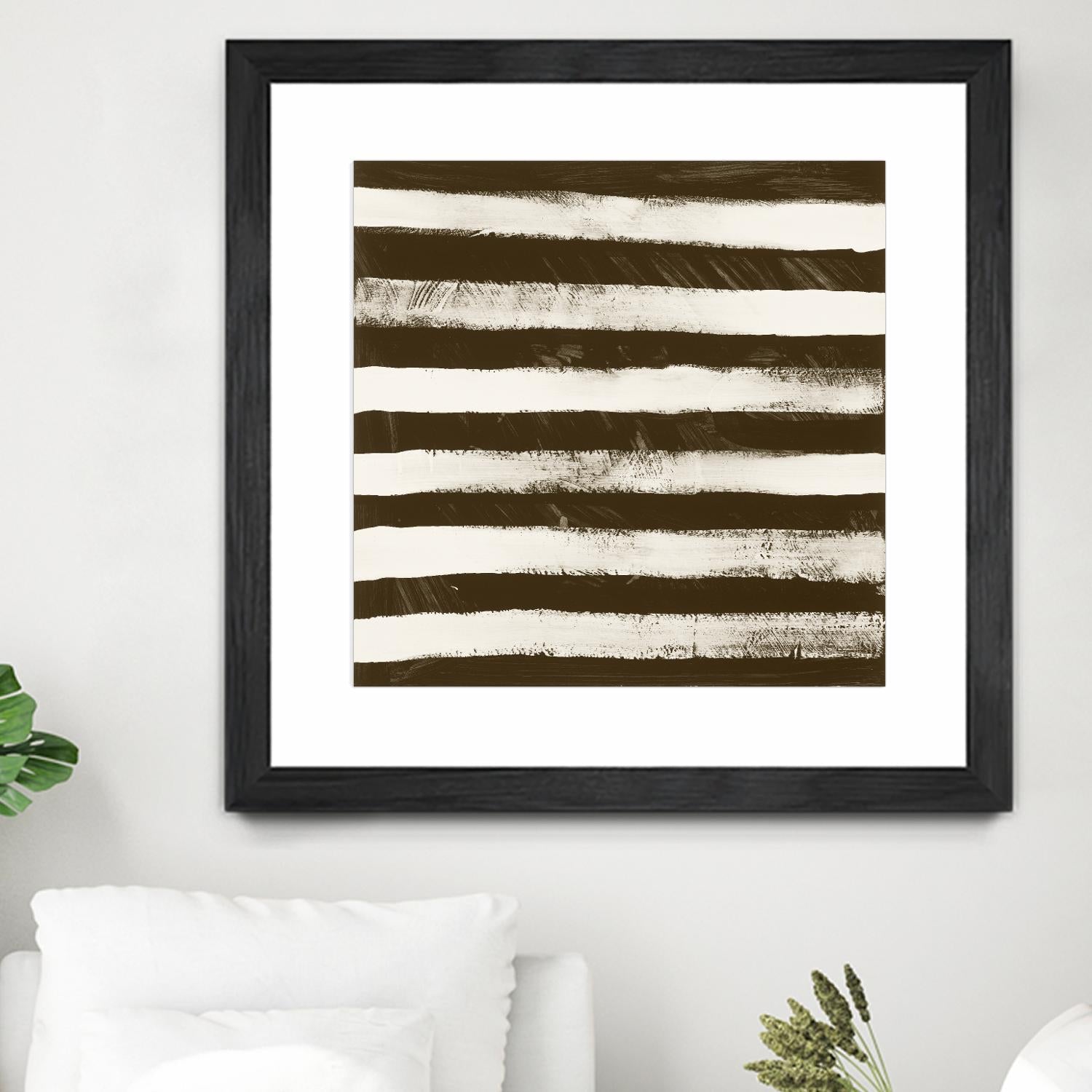 Sepia A by Franka Palek on GIANT ART - beige abstract