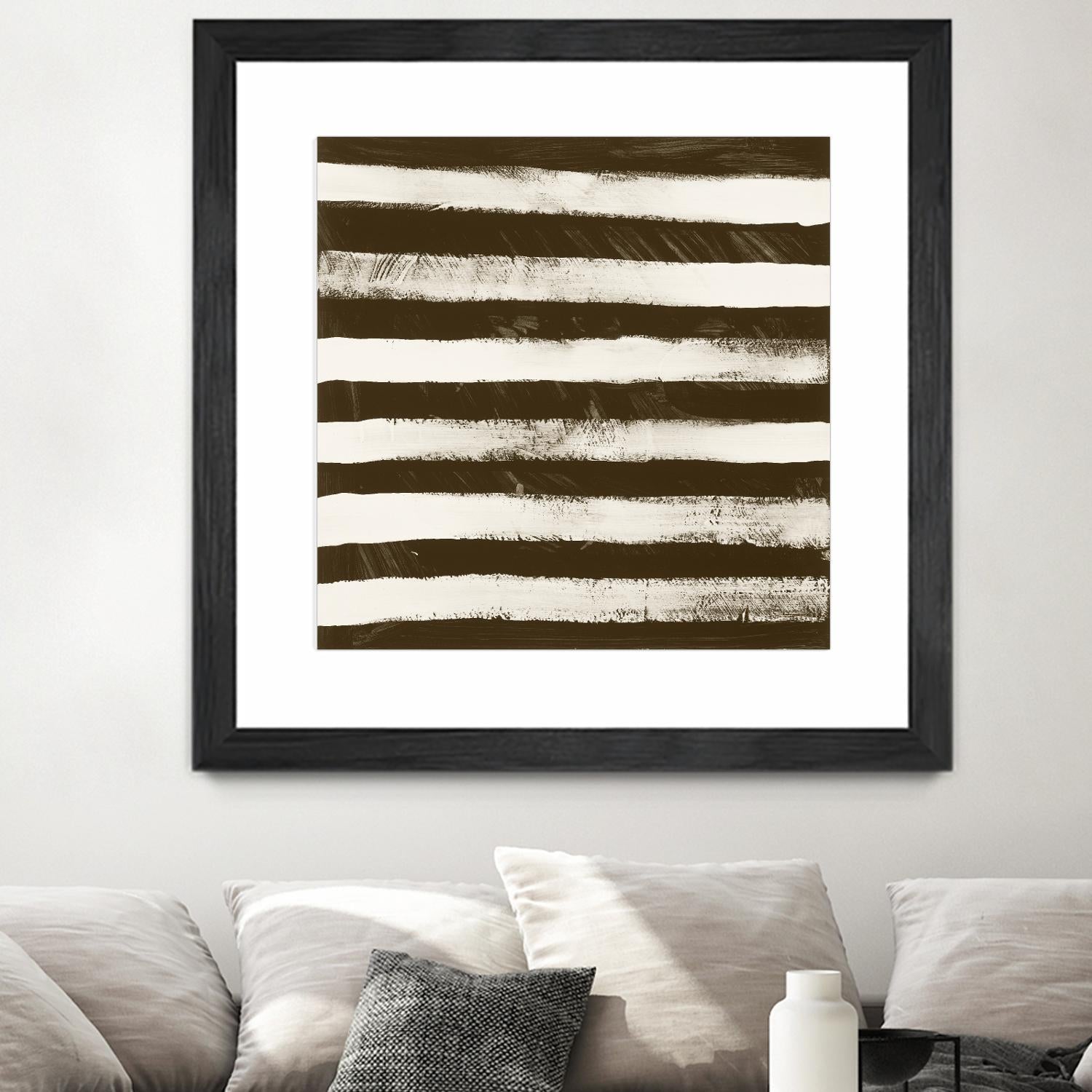 Sepia A by Franka Palek on GIANT ART - beige abstract