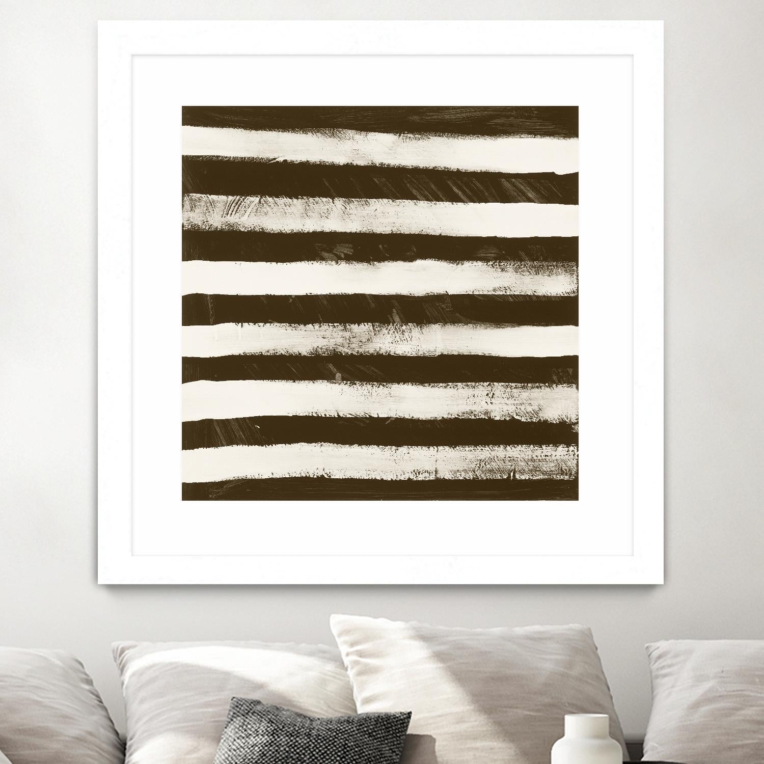 Sepia A by Franka Palek on GIANT ART - beige abstract