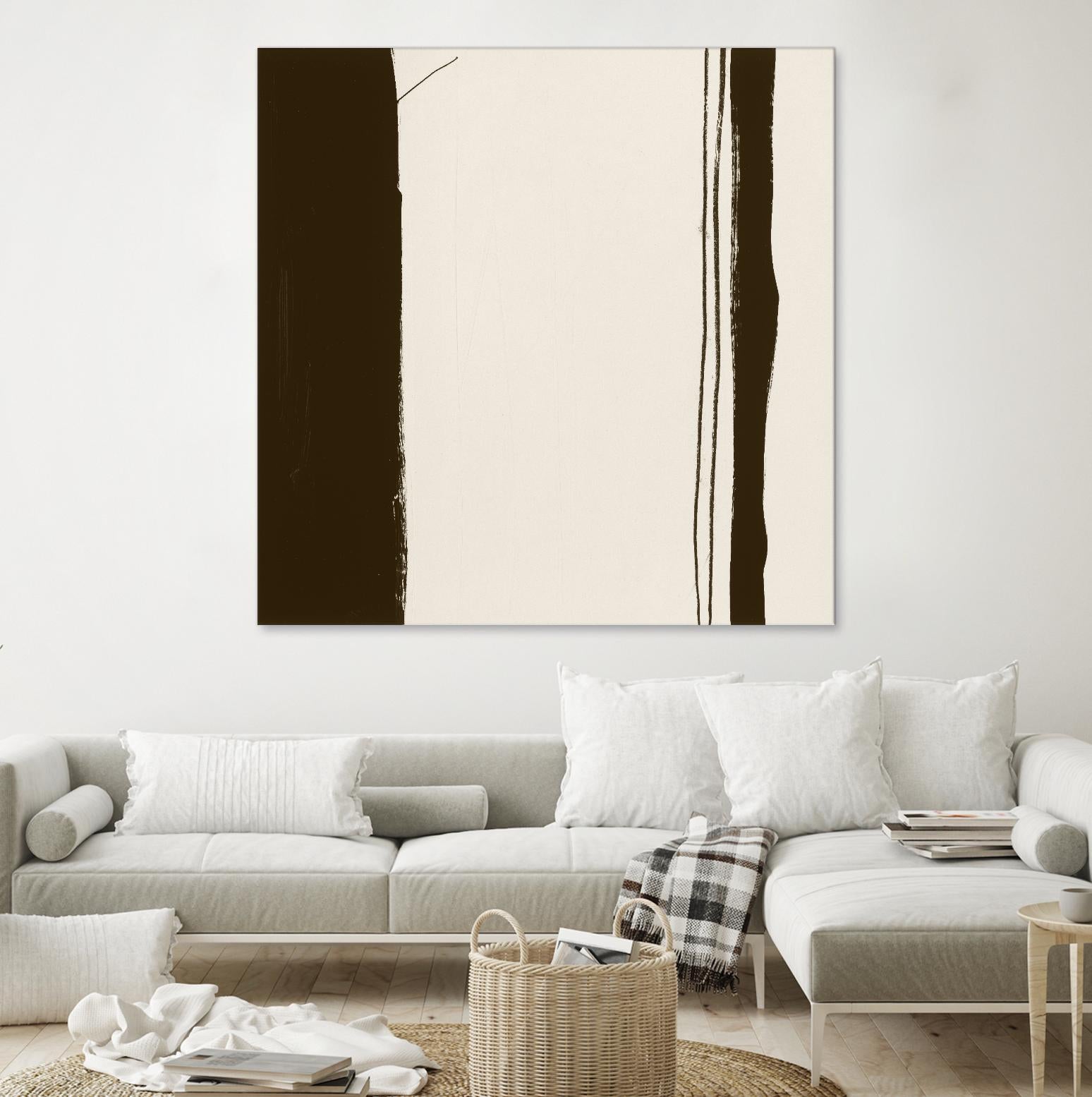 Sepia G by Franka Palek on GIANT ART - beige abstract