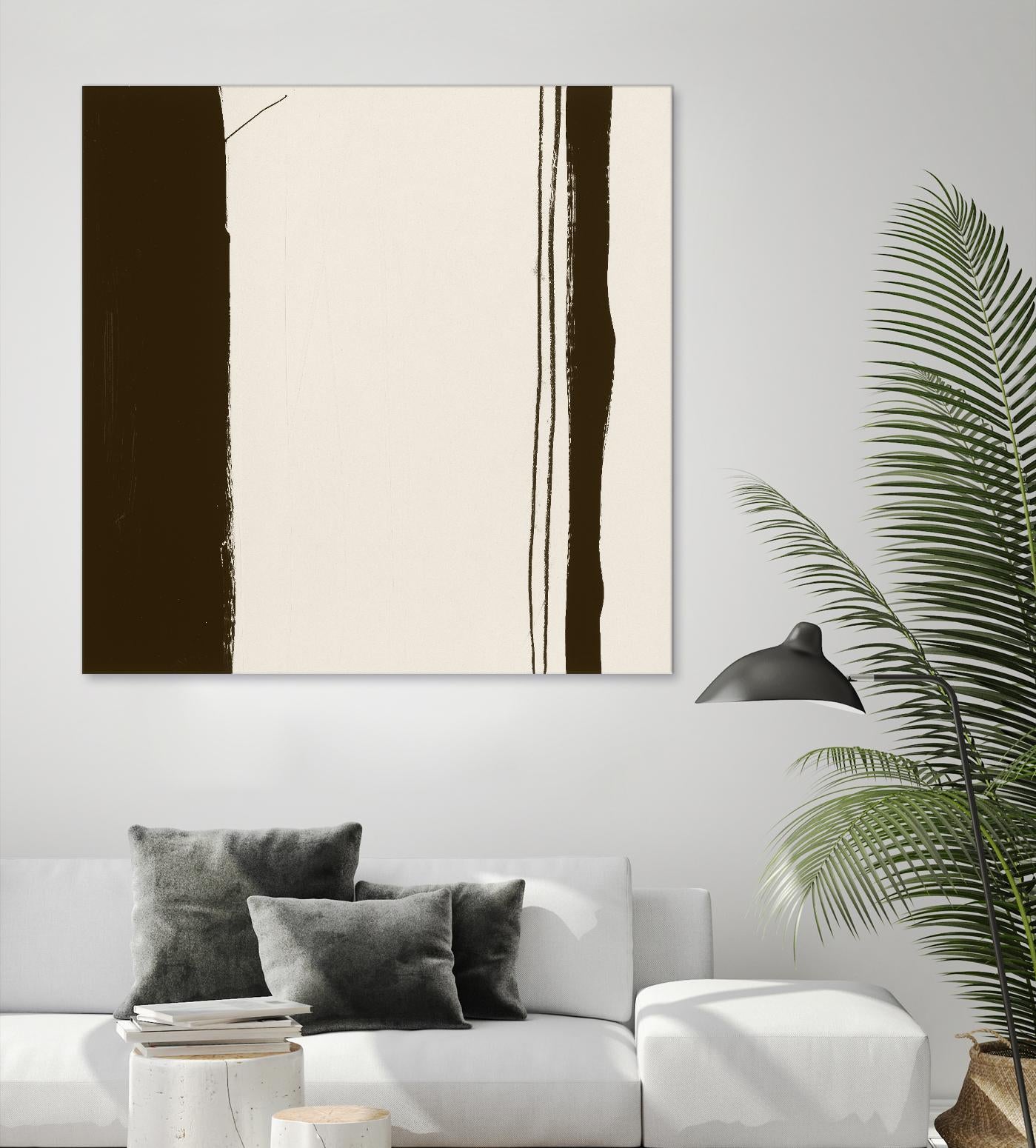 Sepia G by Franka Palek on GIANT ART - beige abstract