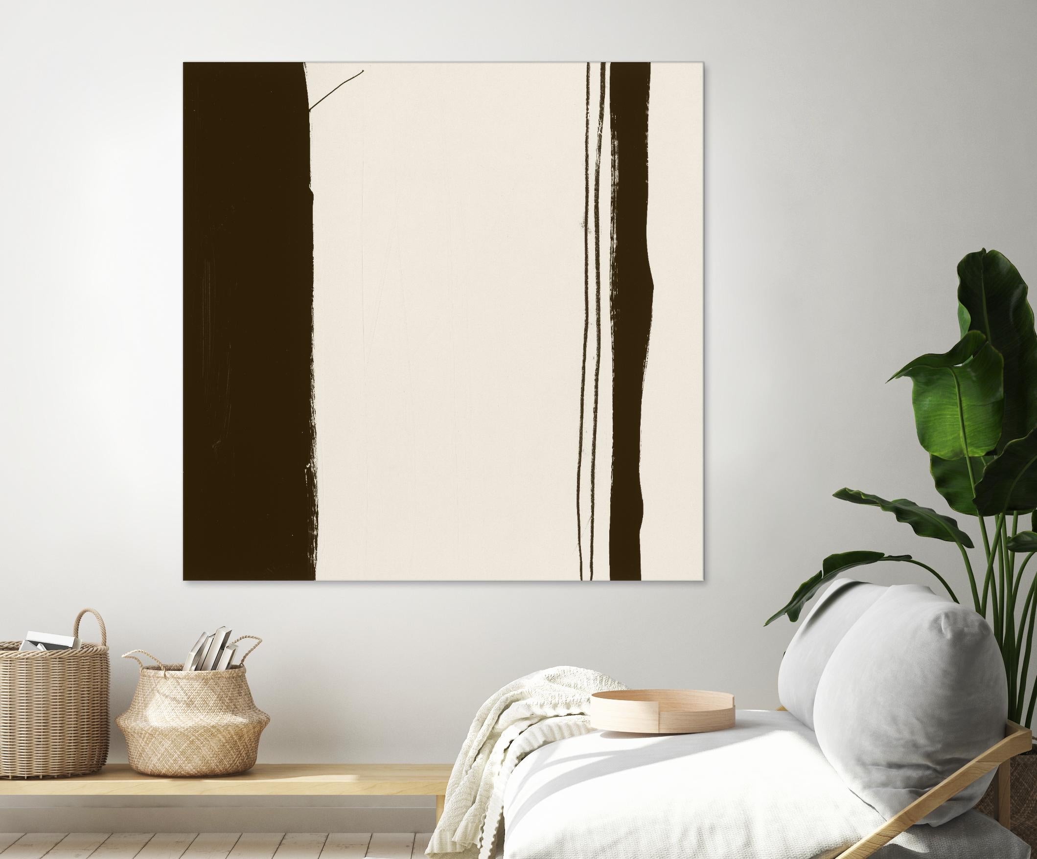 Sepia G by Franka Palek on GIANT ART - beige abstract