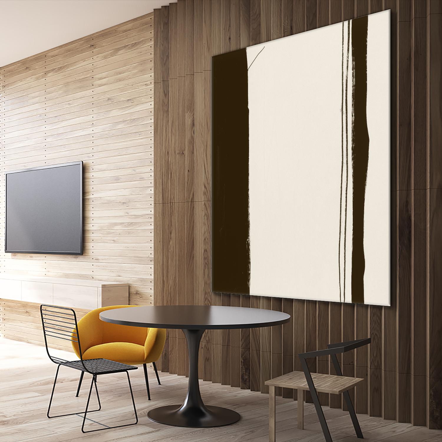 Sepia G by Franka Palek on GIANT ART - beige abstract