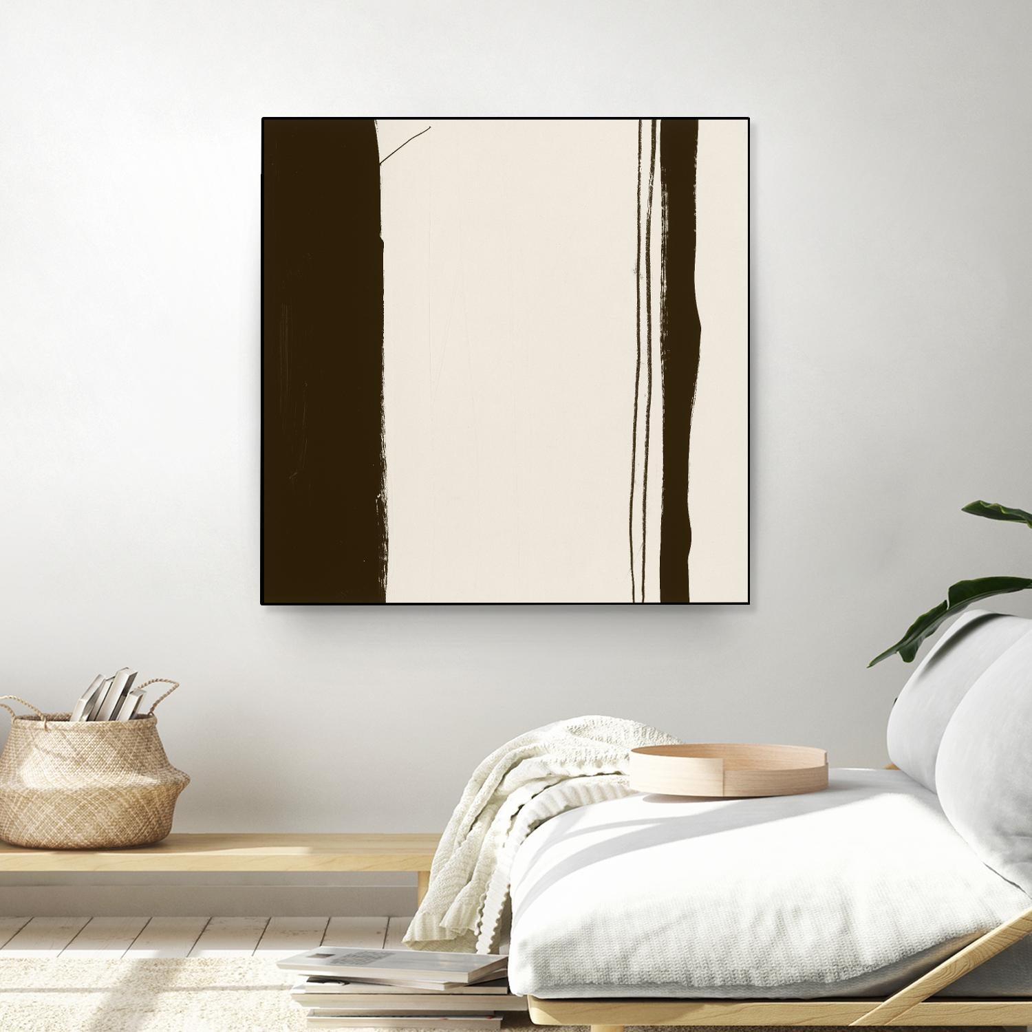 Sepia G by Franka Palek on GIANT ART - beige abstract