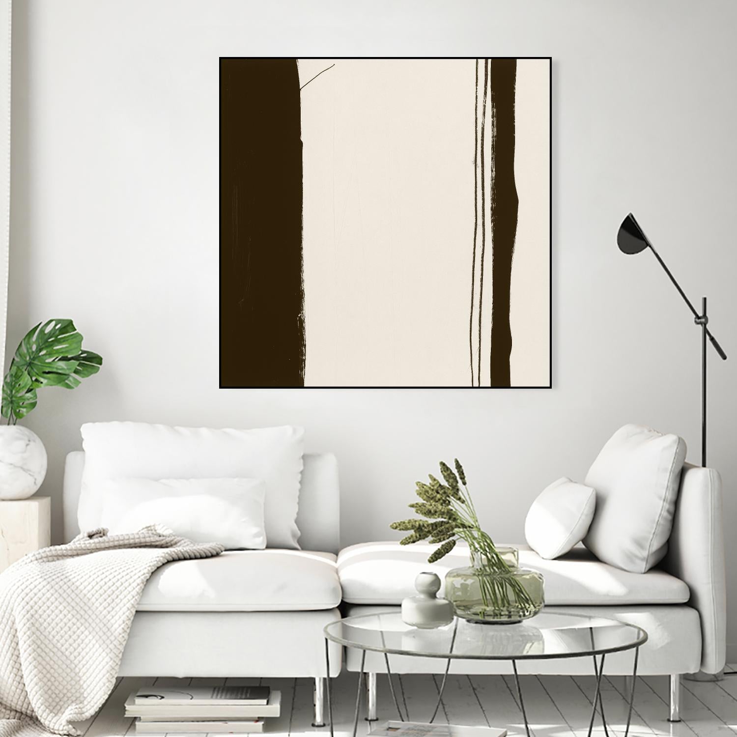 Sepia G by Franka Palek on GIANT ART - beige abstract