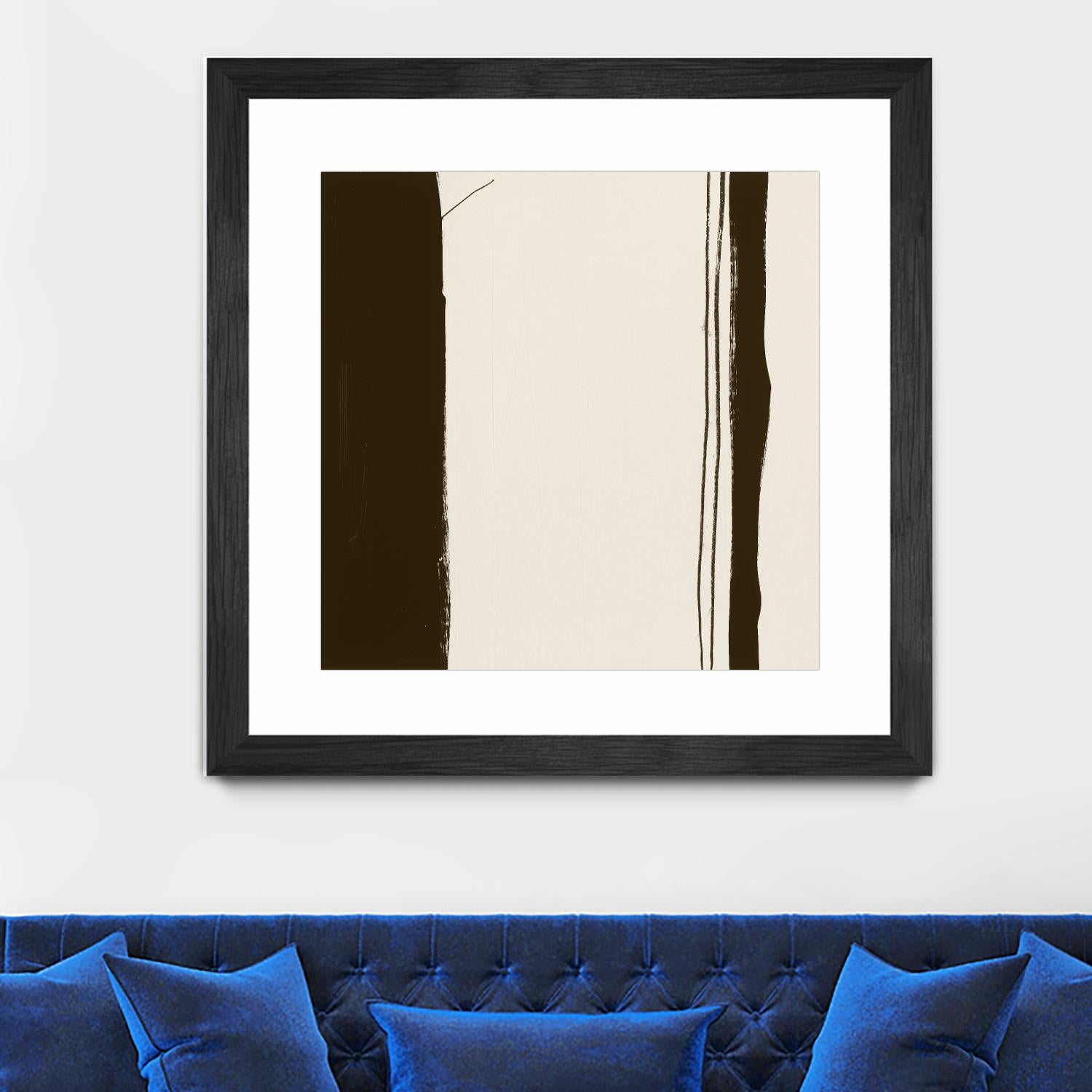 Sepia G by Franka Palek on GIANT ART - beige abstract