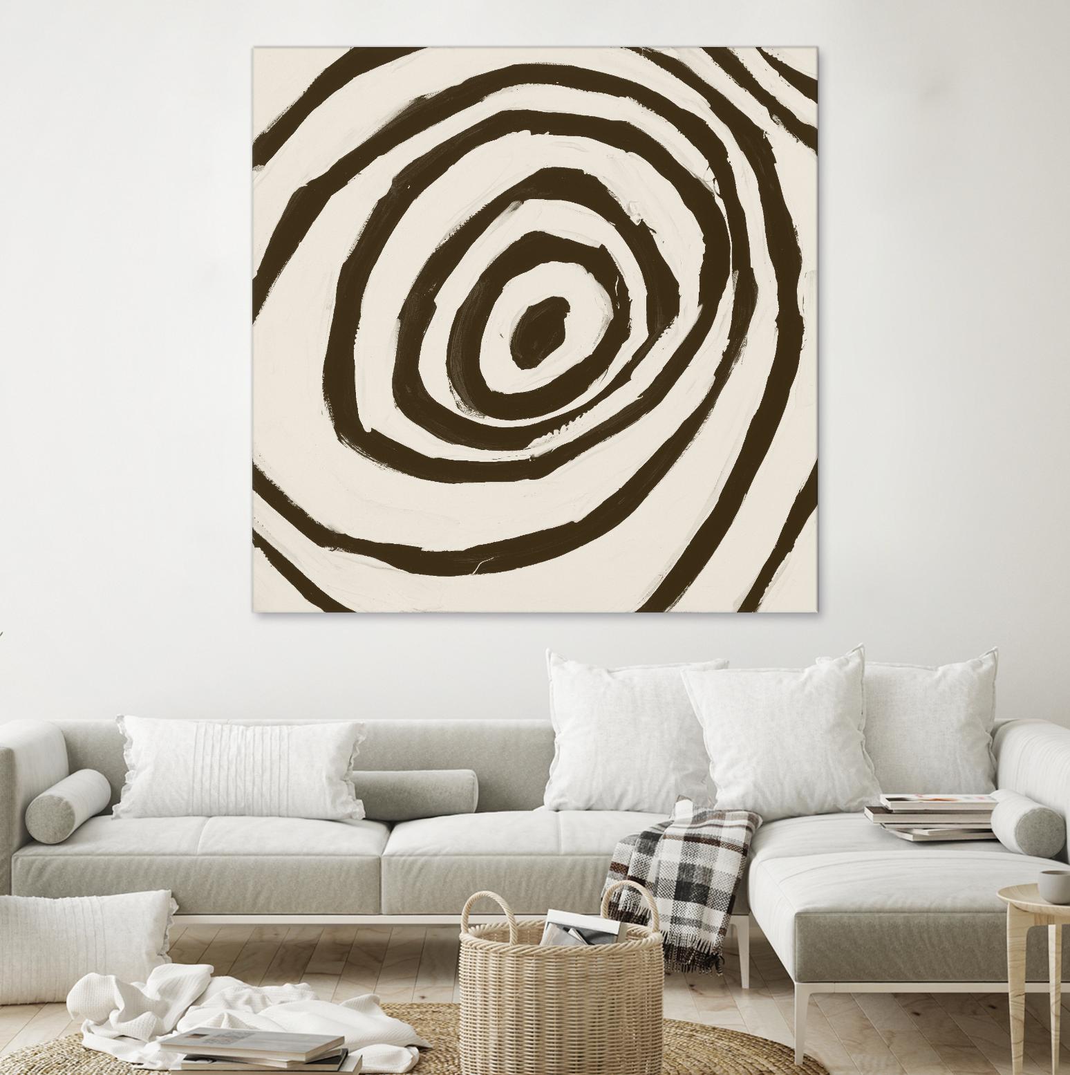 Sepia L by Franka Palek on GIANT ART - beige abstract
