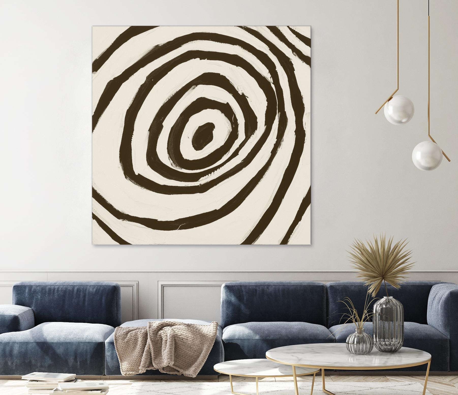 Sepia L by Franka Palek on GIANT ART - beige abstract
