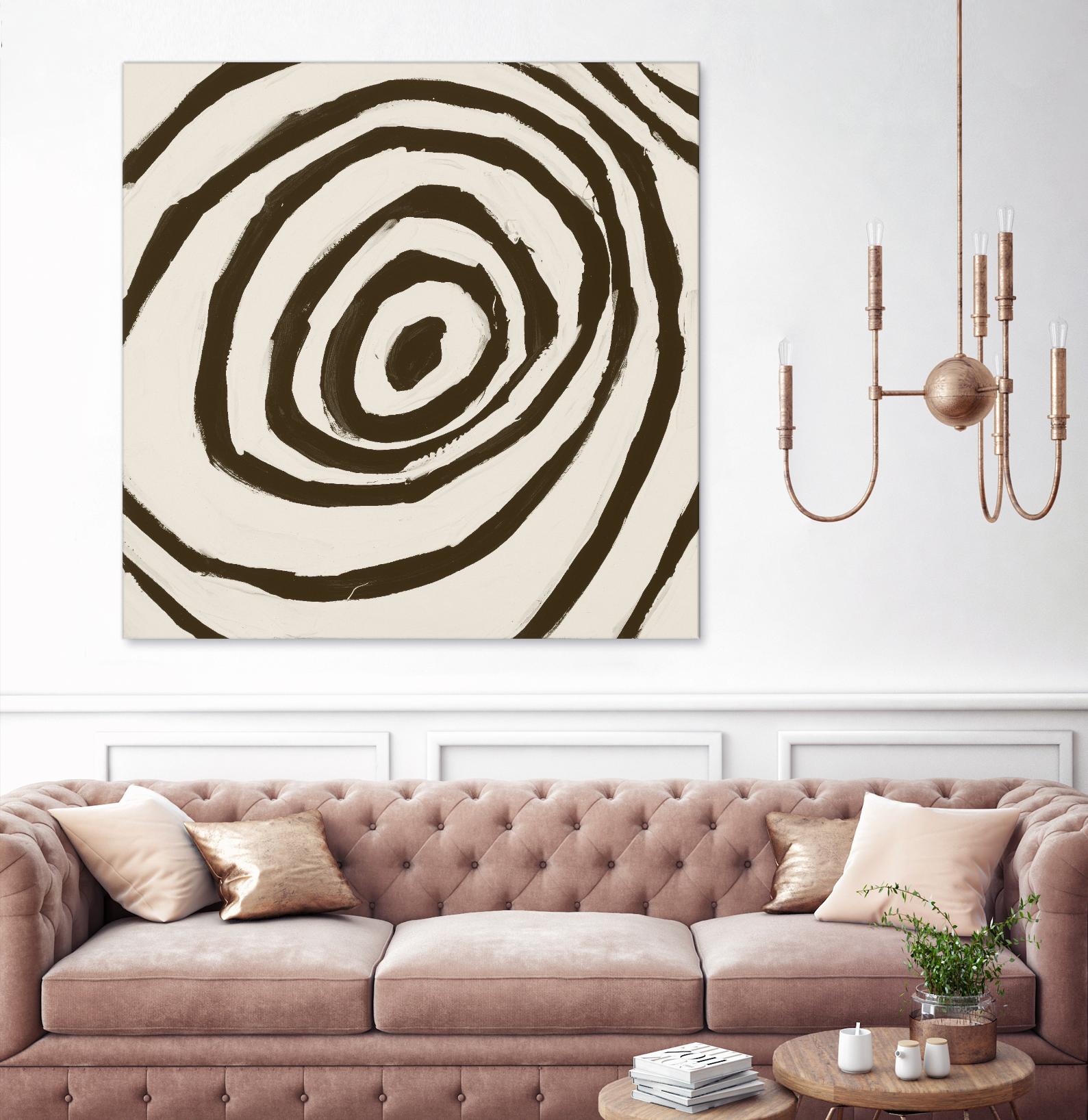 Sepia L by Franka Palek on GIANT ART - beige abstract