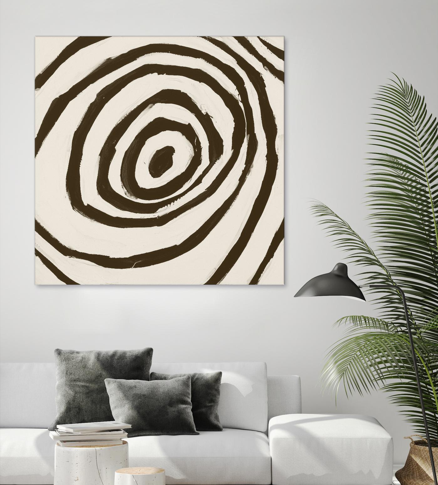 Sepia L by Franka Palek on GIANT ART - beige abstract