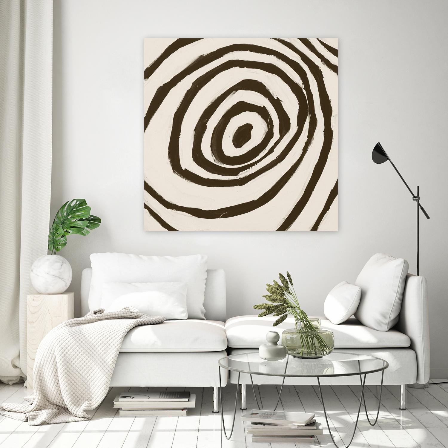 Sepia L by Franka Palek on GIANT ART - beige abstract