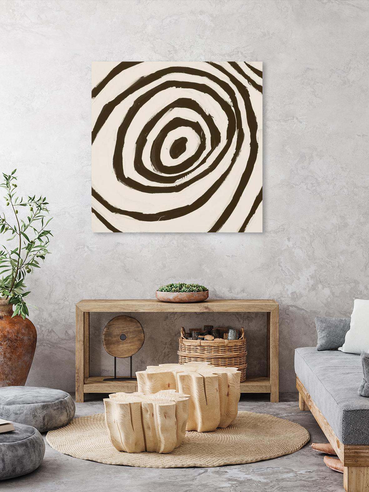 Sepia L by Franka Palek on GIANT ART - beige abstract