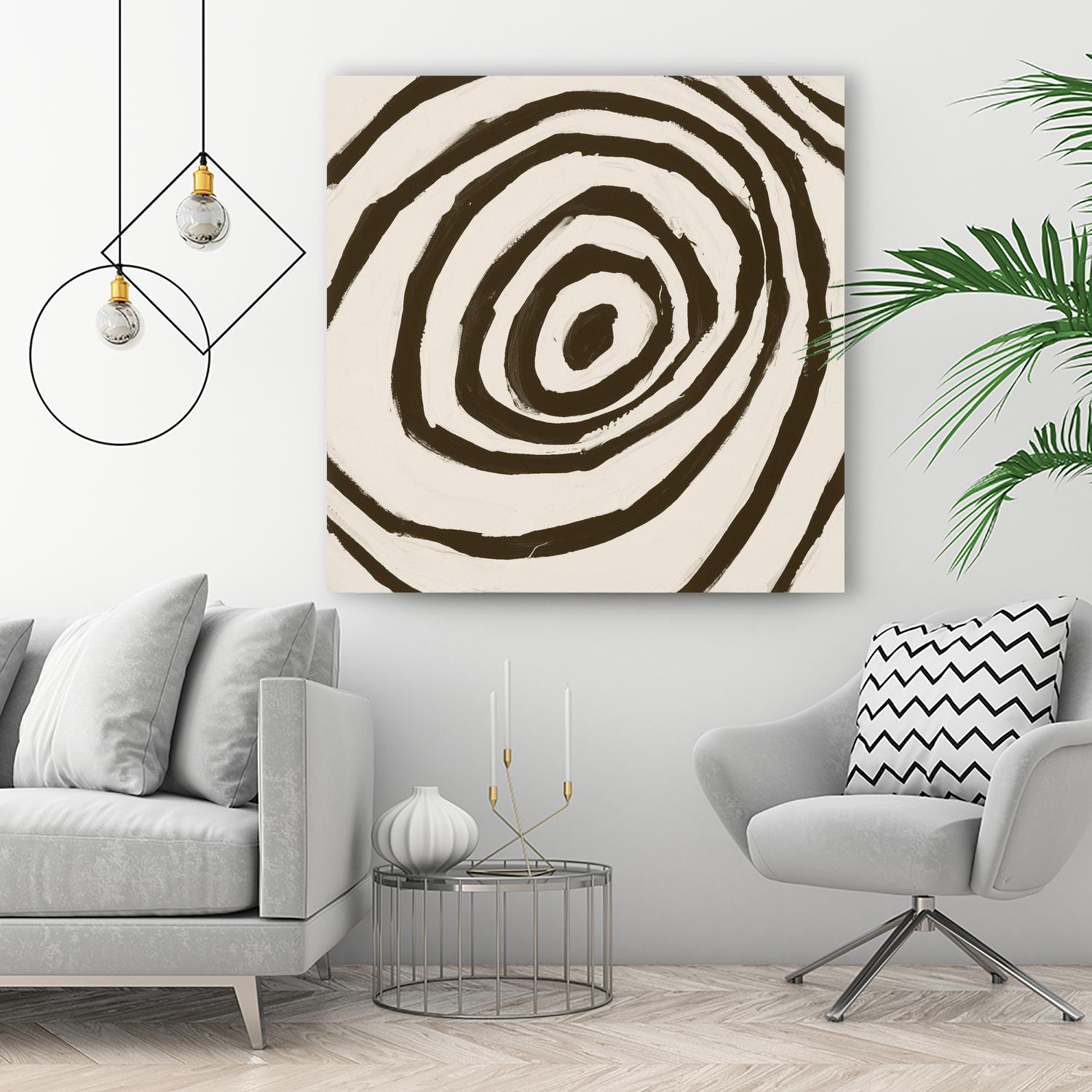 Sepia L by Franka Palek on GIANT ART - beige abstract