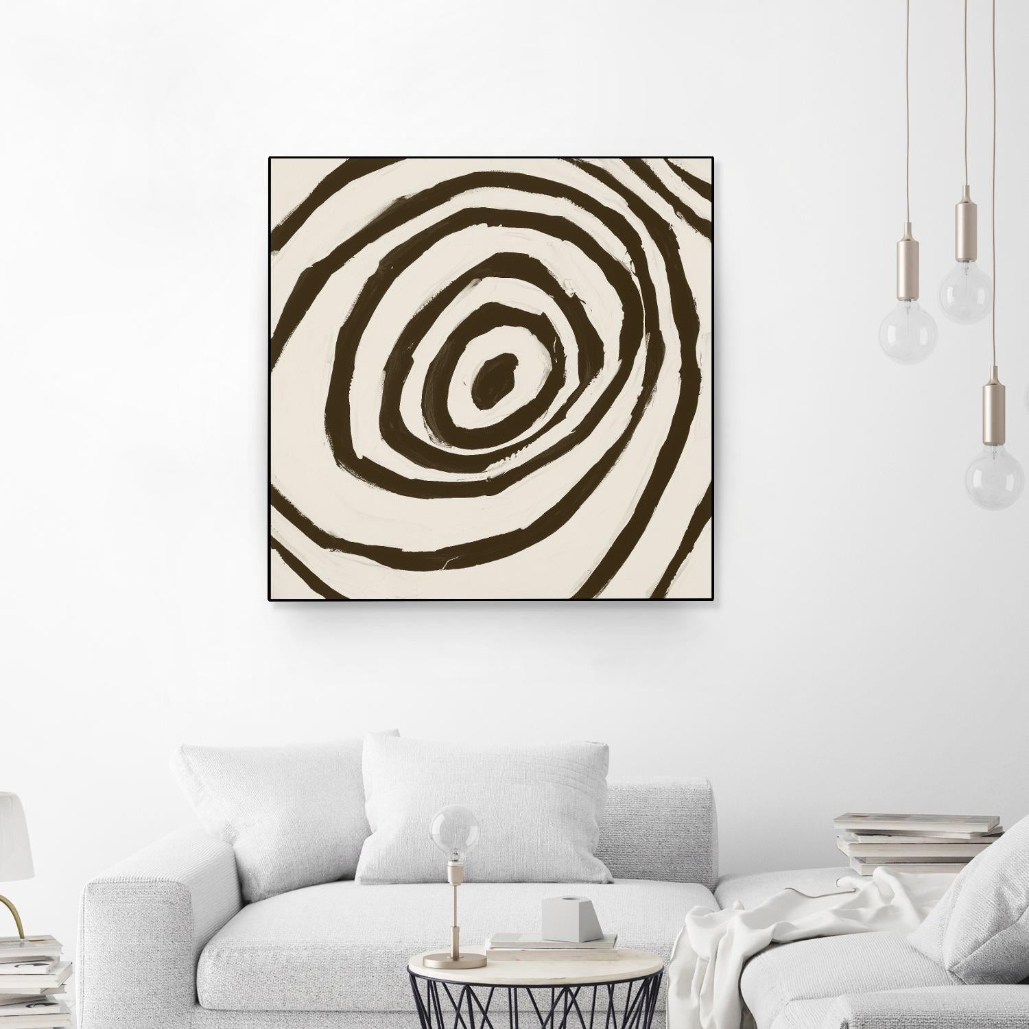 Sepia L by Franka Palek on GIANT ART - beige abstract