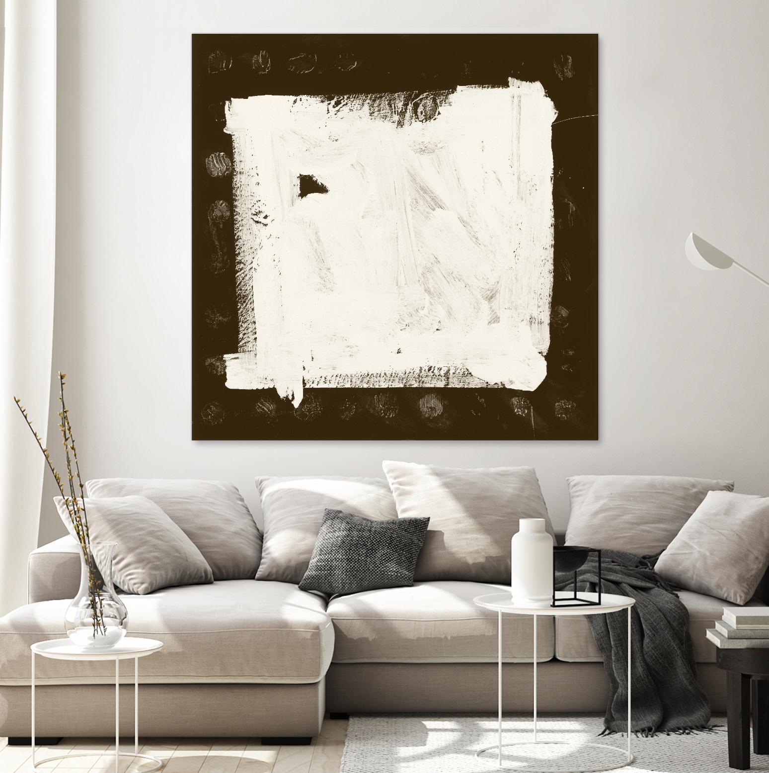 Sepia M by Franka Palek on GIANT ART - beige abstract