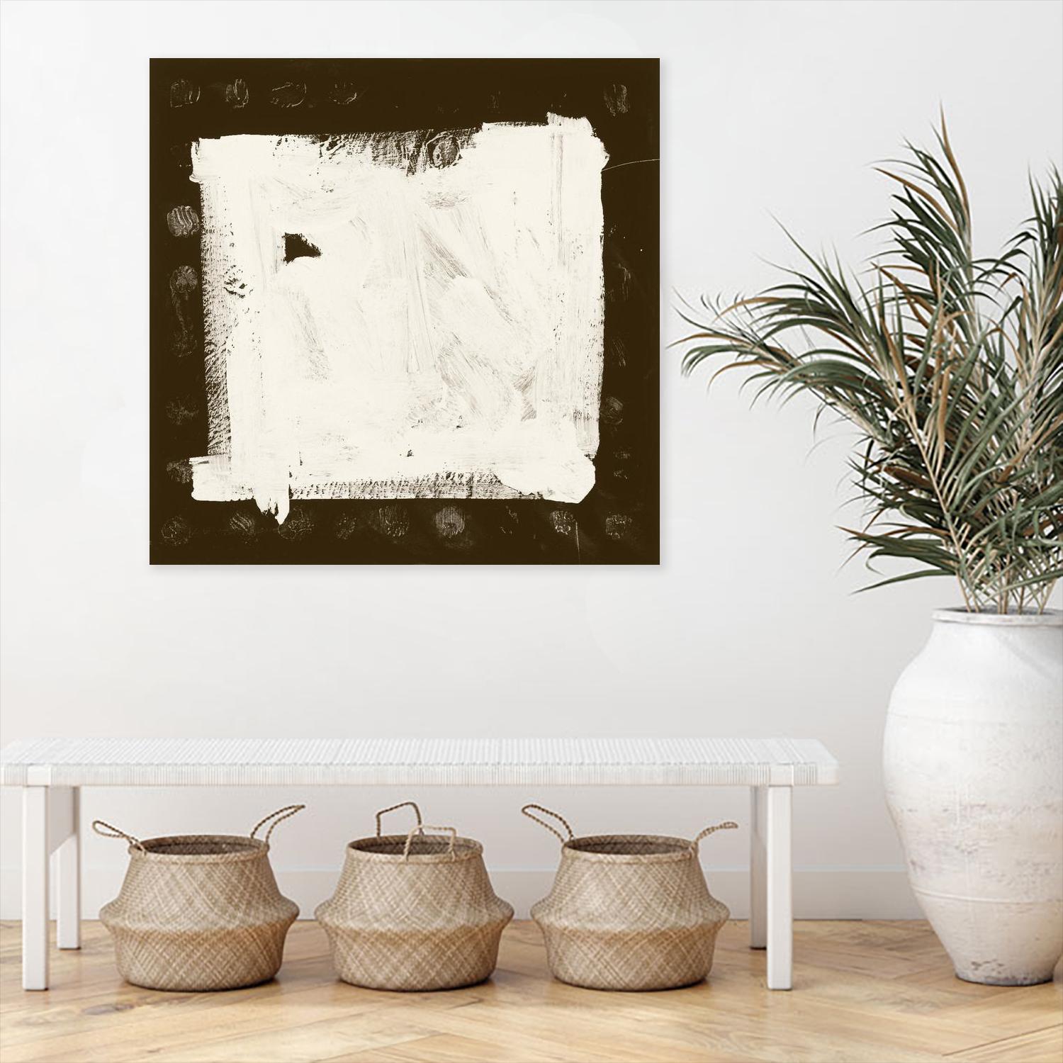 Sepia M by Franka Palek on GIANT ART - beige abstract