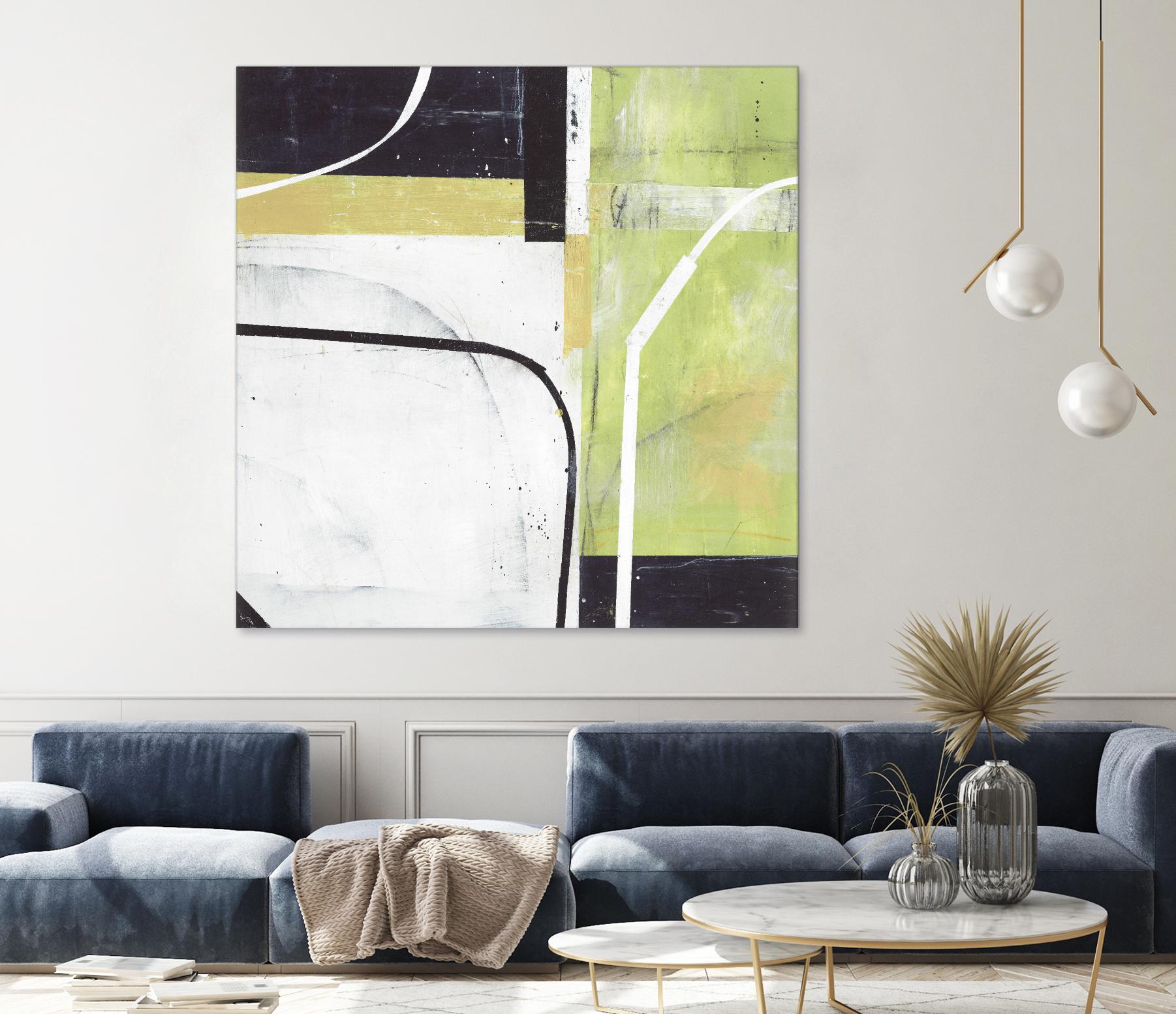 Interface 3 by JB Hall on GIANT ART - green abstract