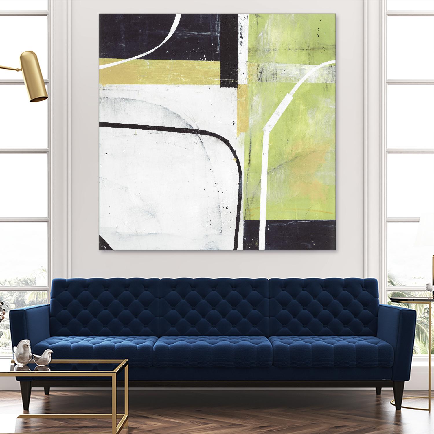 Interface 3 by JB Hall on GIANT ART - green abstract