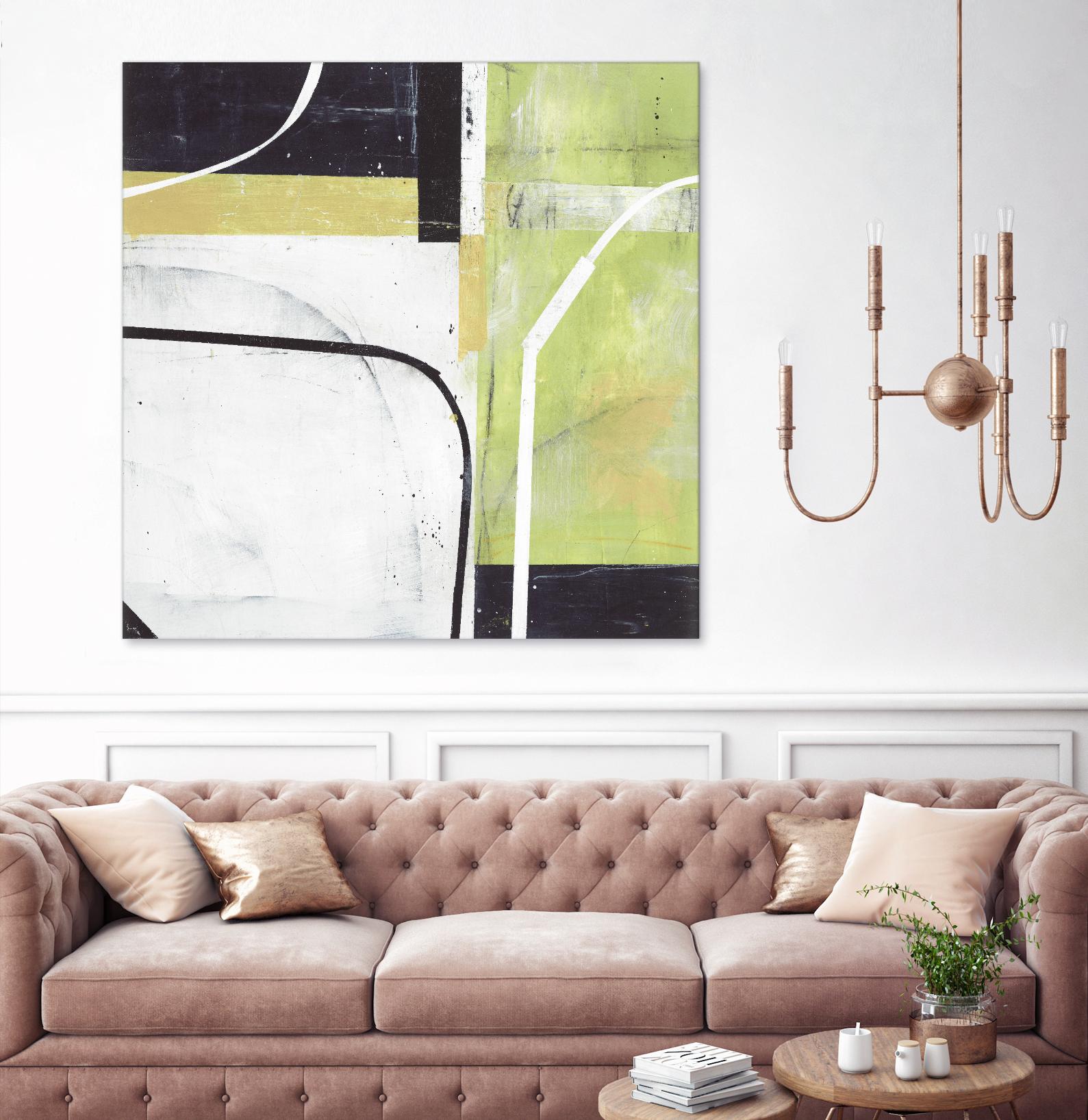 Interface 3 by JB Hall on GIANT ART - green abstract