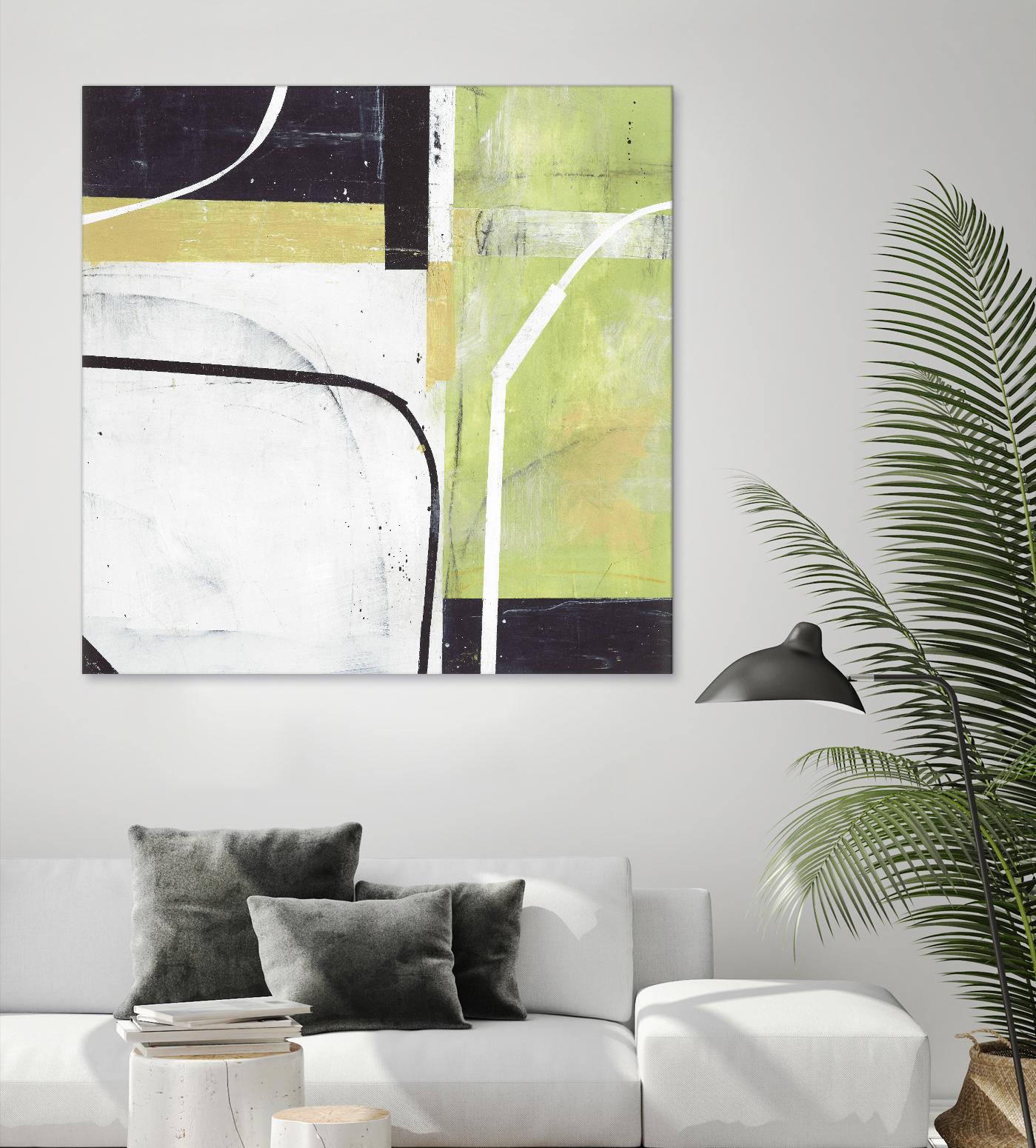 Interface 3 by JB Hall on GIANT ART - green abstract