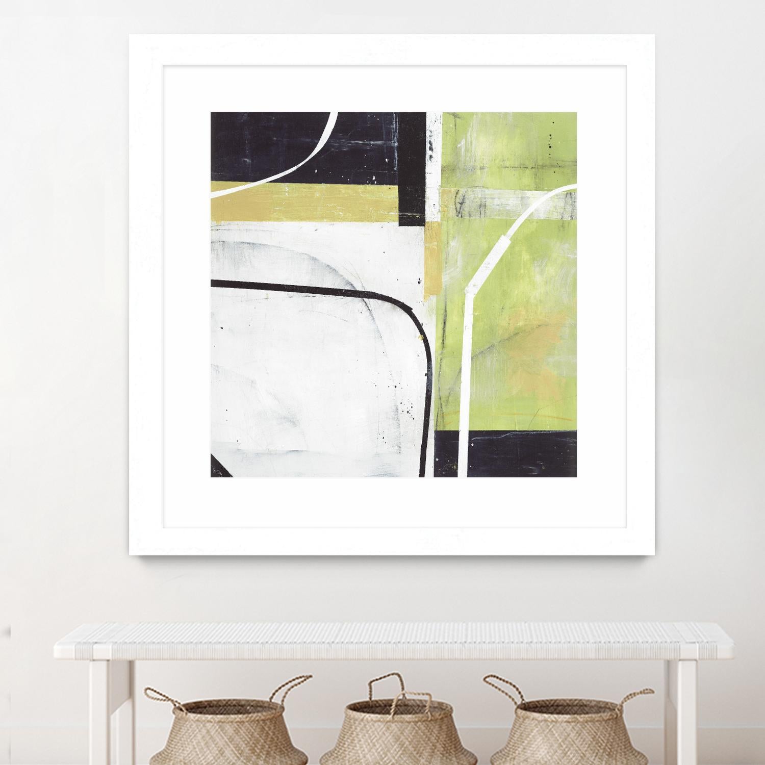 Interface 3 by JB Hall on GIANT ART - green abstract